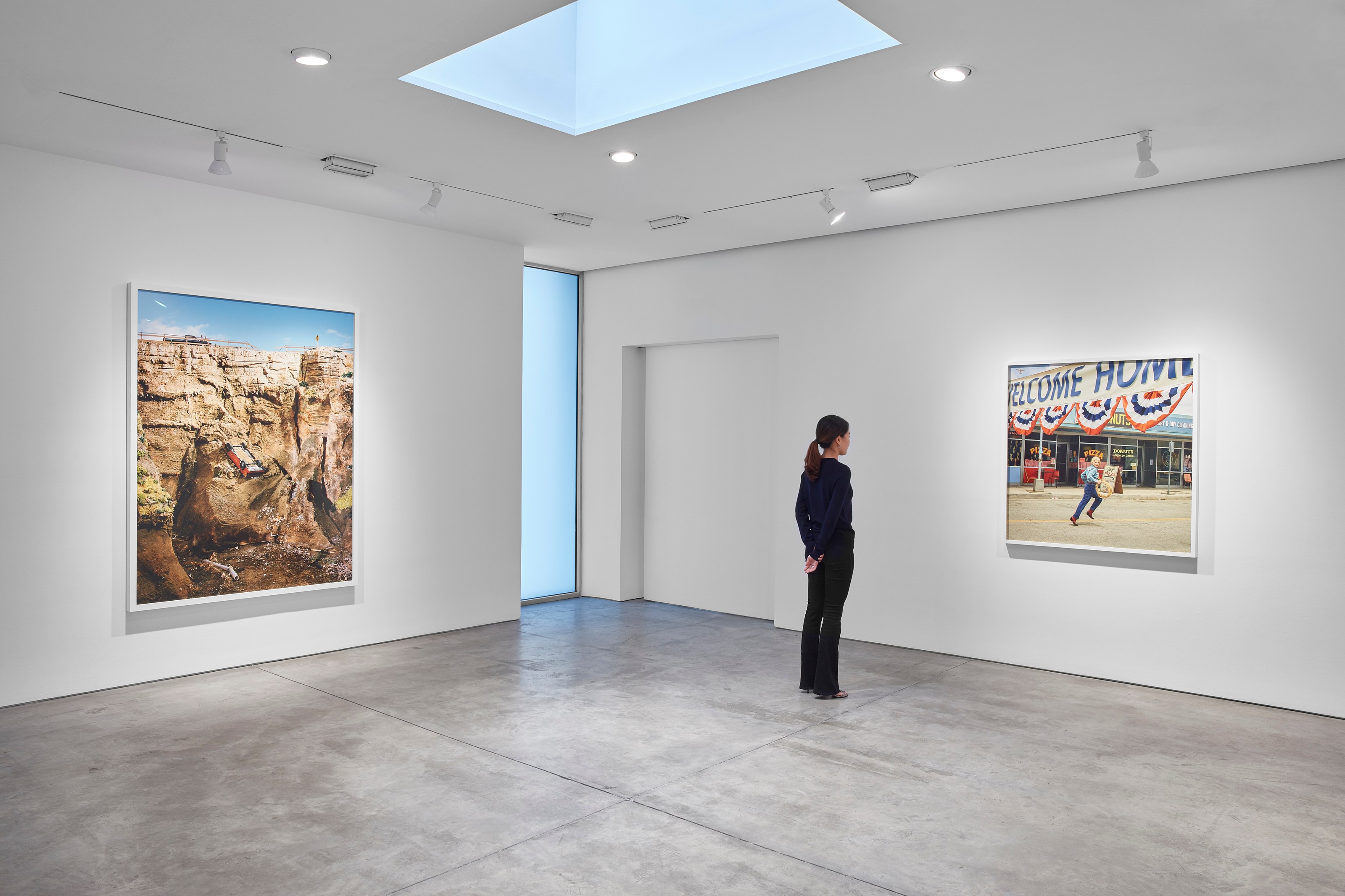 Installation view of Alex Prager at Lehmann Maupin New York