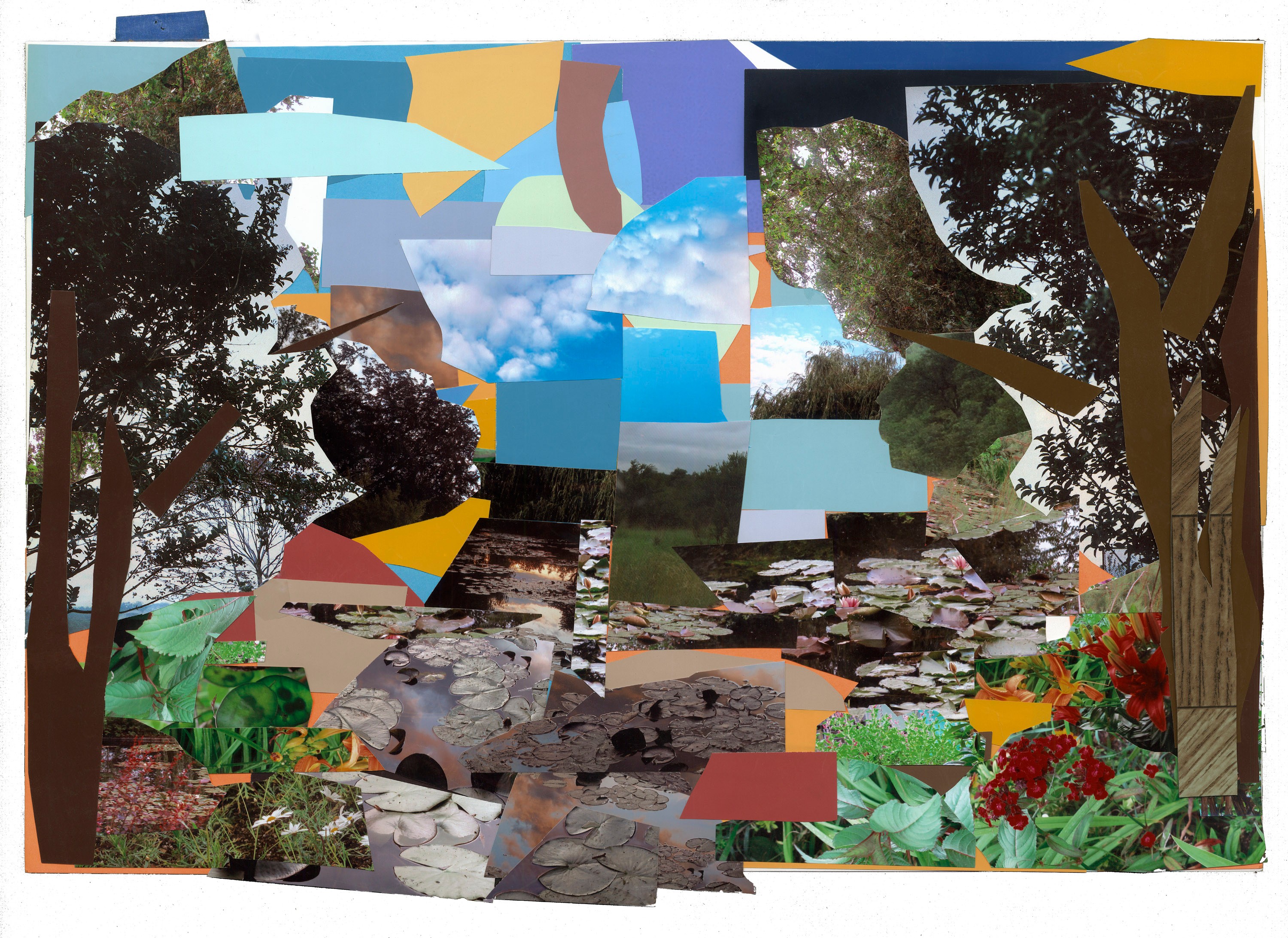 Collage by Mickalene Thomas