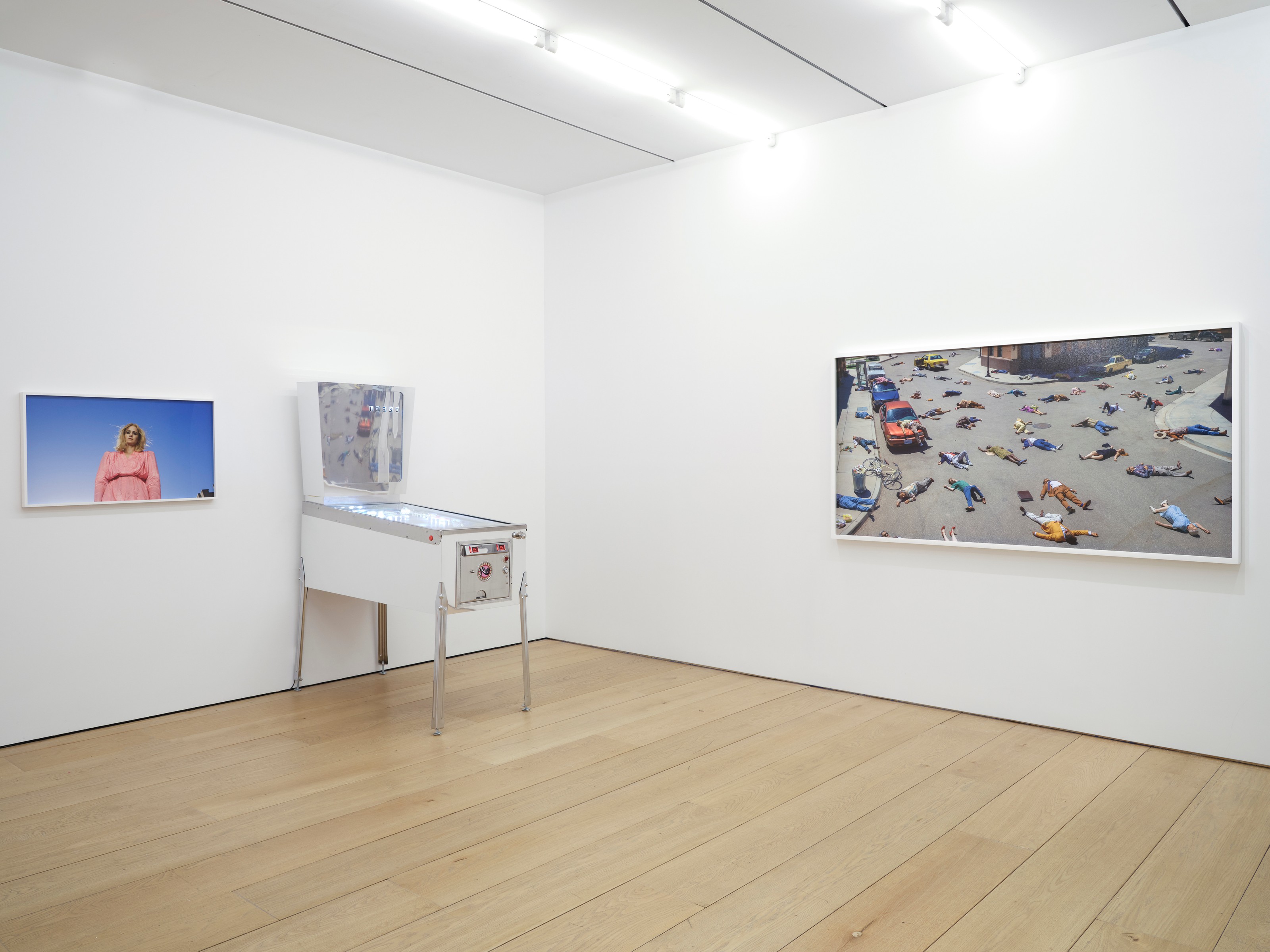 Installation view of Alex Prager at Lehmann Maupin New York