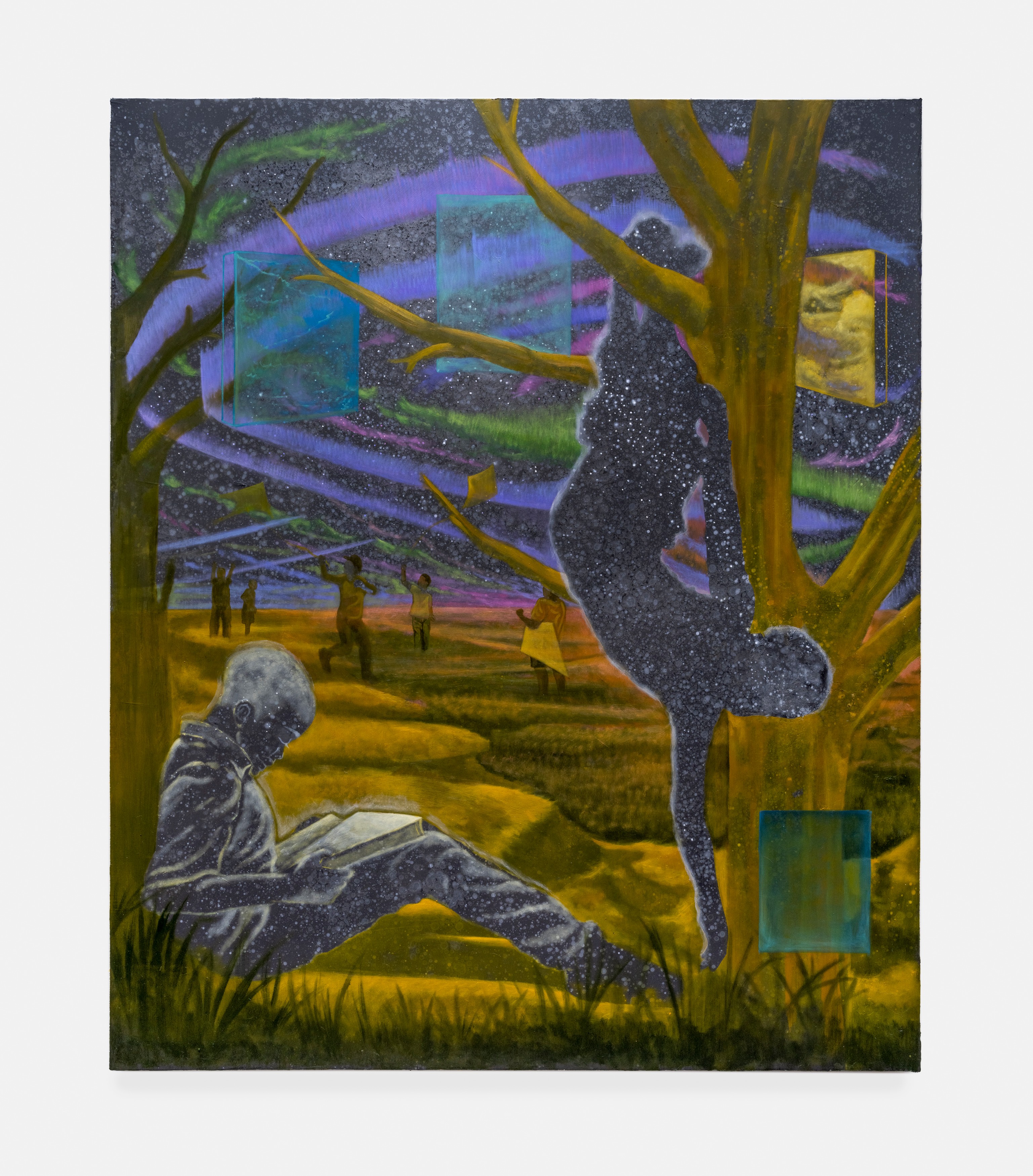 Painting by Dominic Chambers