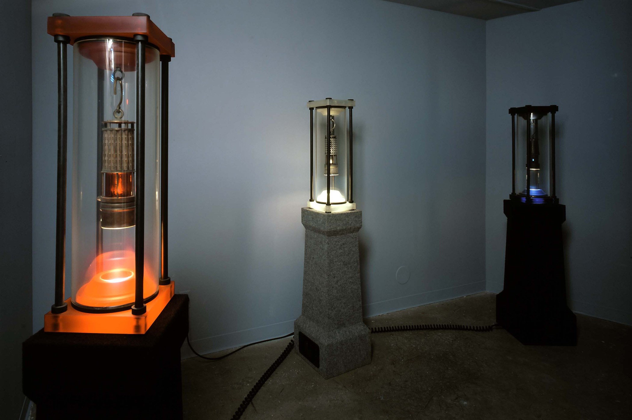 Installation view of Time Trial at Museum of Contemporary Art