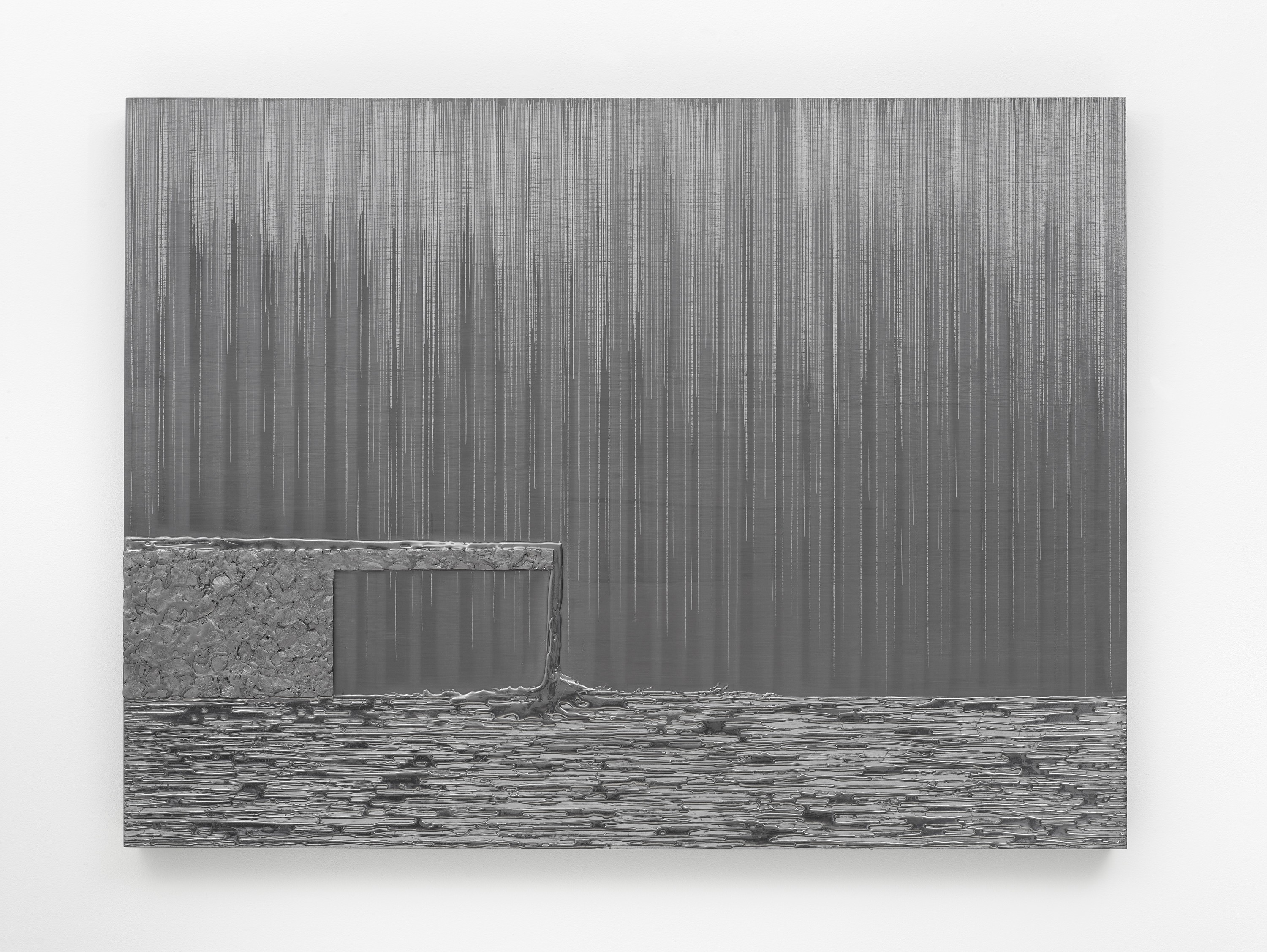 Graphite panel by Teresita Fernández