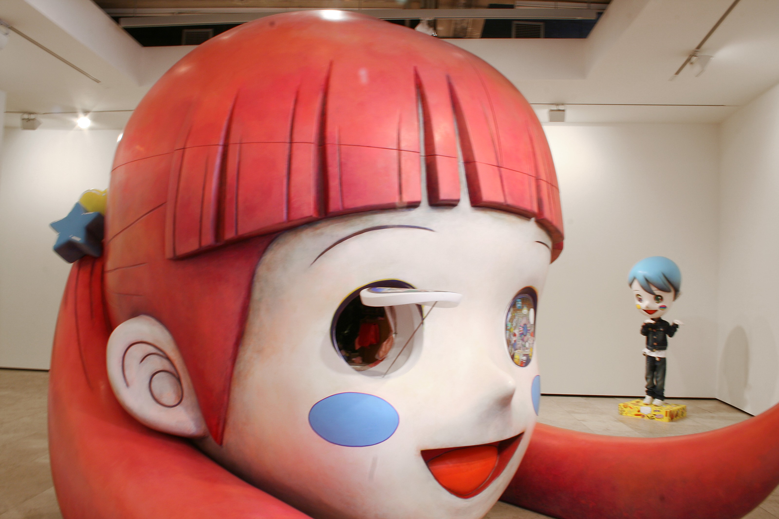 Installation view of Mr. at Lehmann Maupin New York