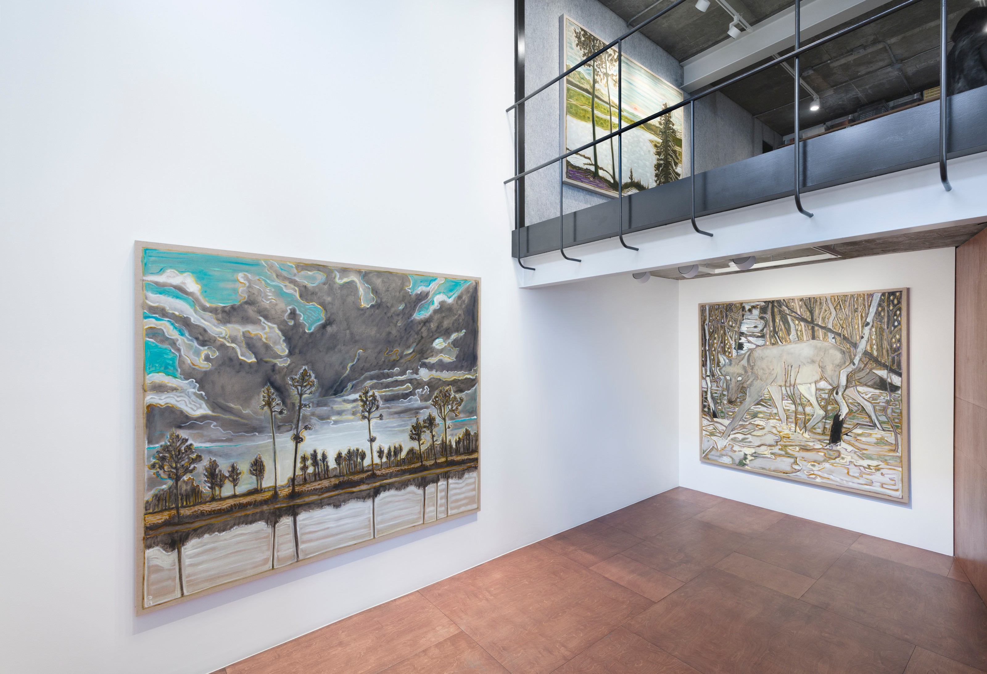 Installation view of Billy Childish at Lehmann Maupin Seoul