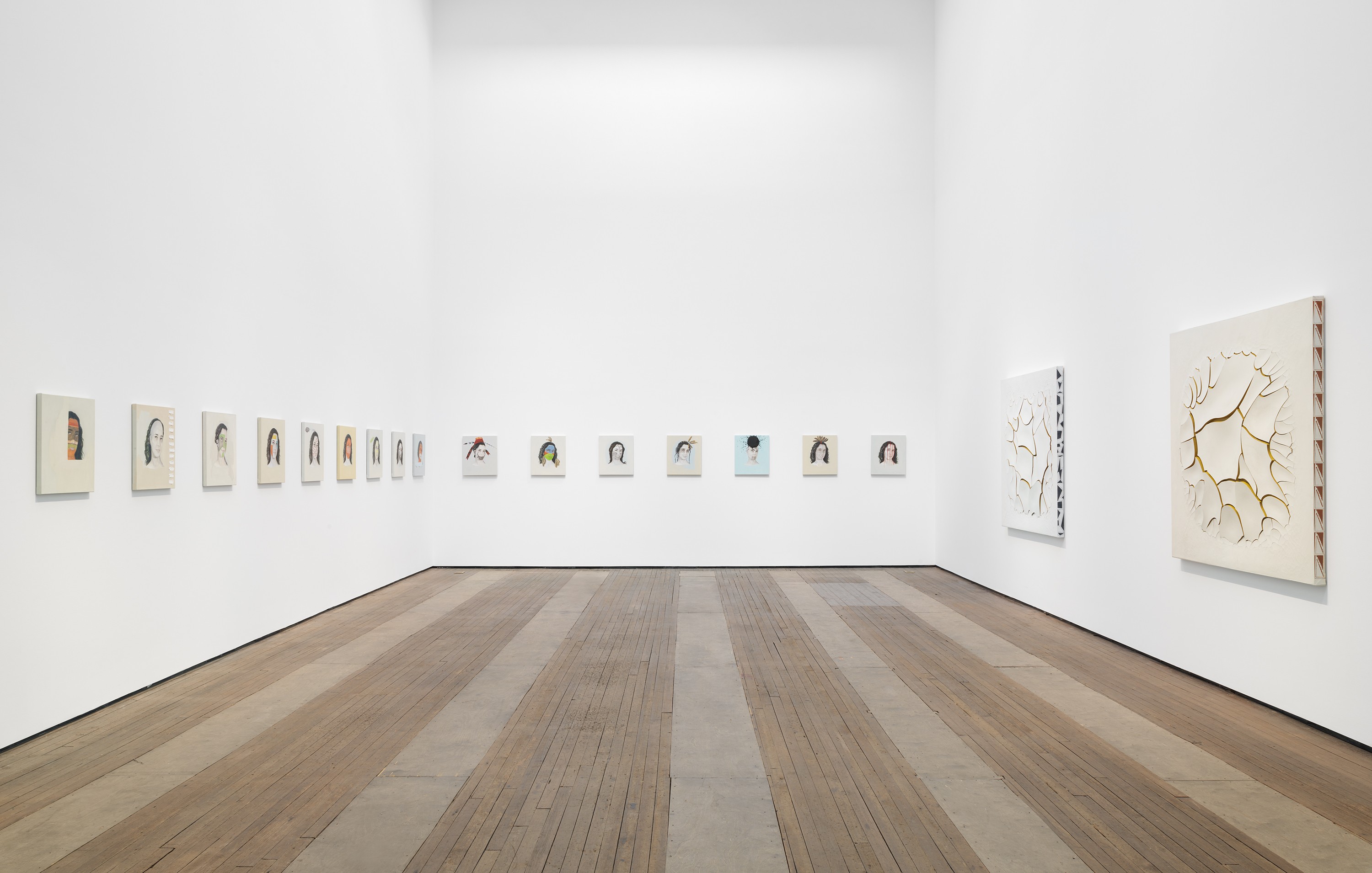 Installation view of Adriana Varejão at Lehmann Maupin Hong Kong