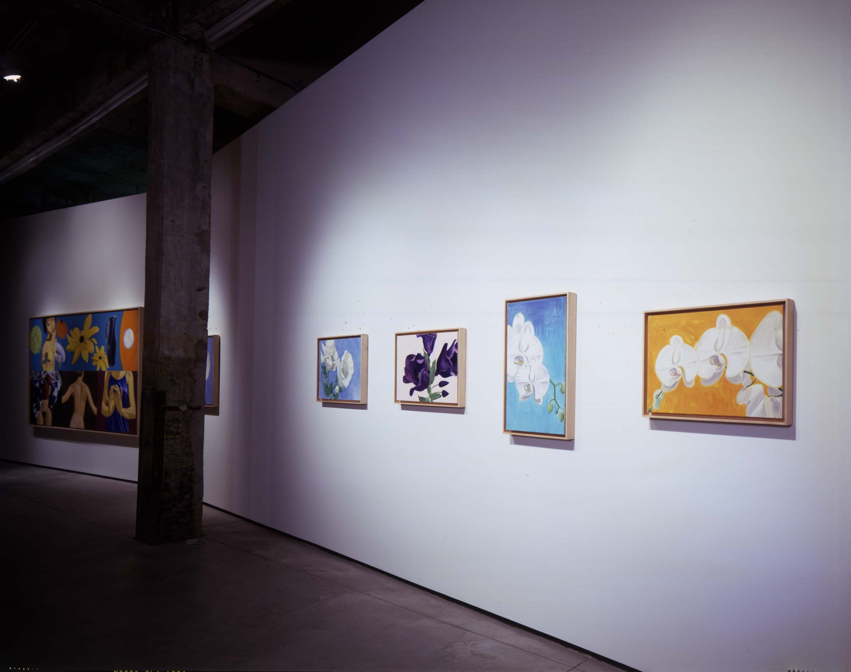 Installation view of David Salle at Lehmann Maupin New York