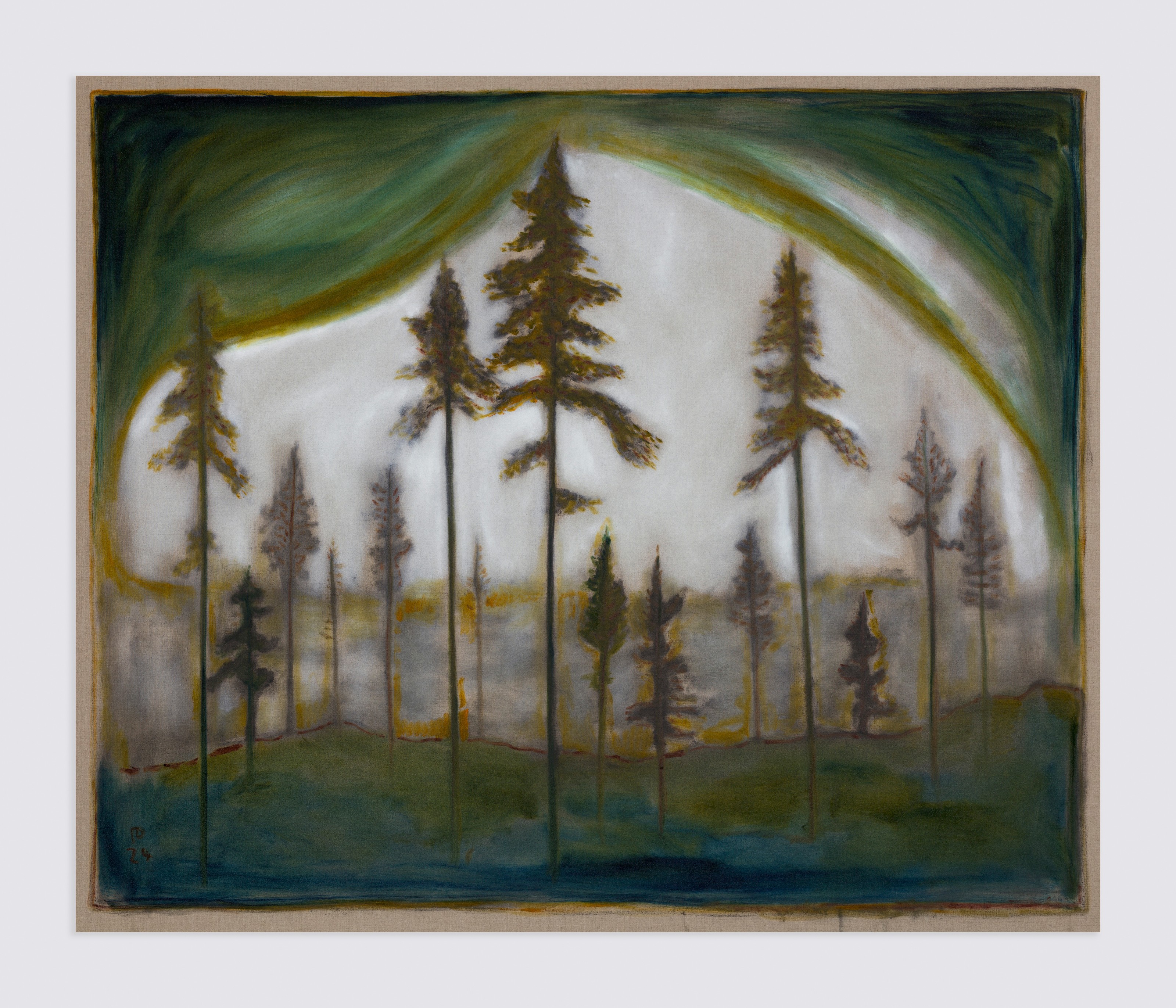 Painting by Billy Childish