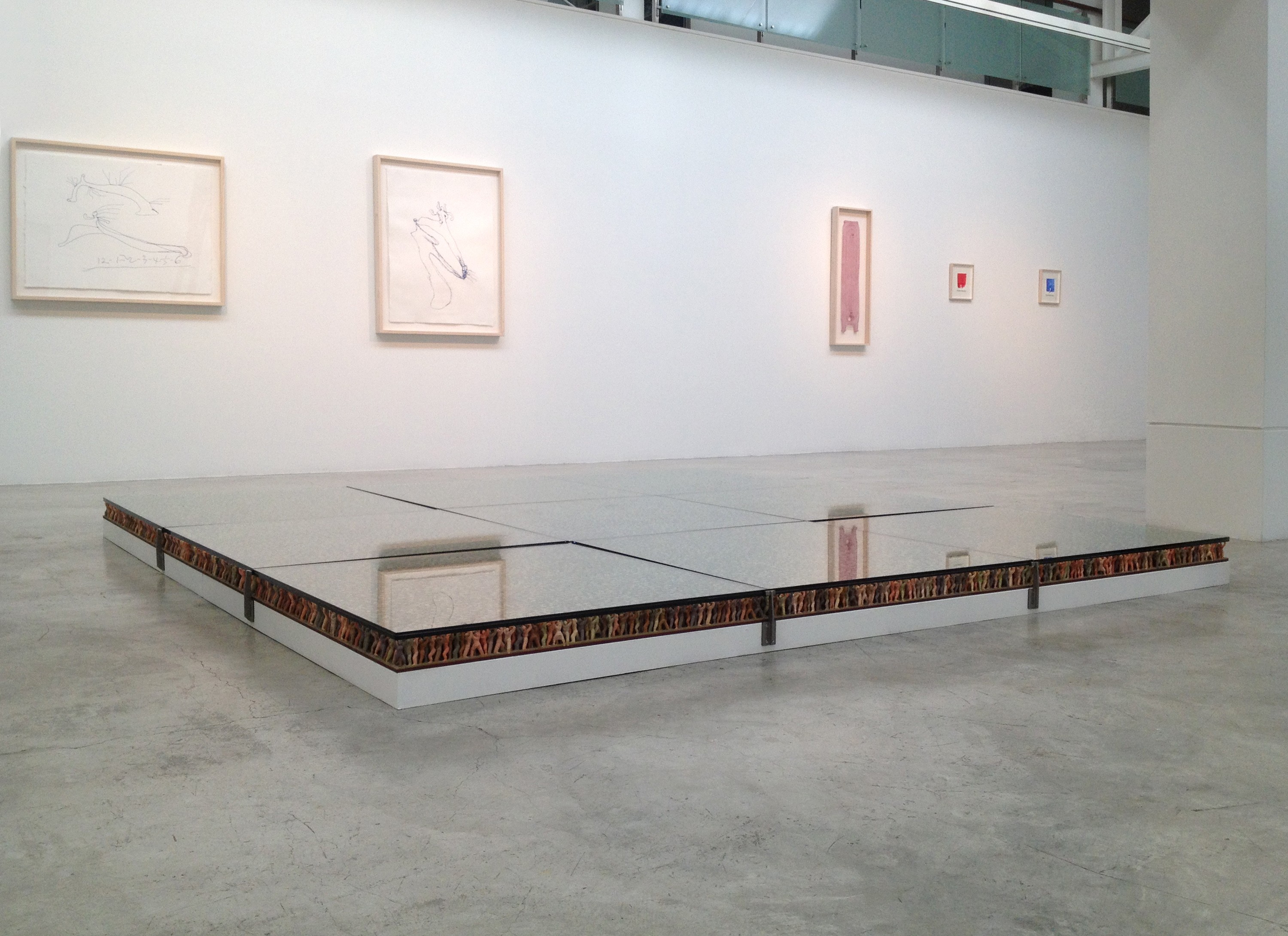 Installation view of Lehmann Maupin at Singapore Tyler Print Institute (STPI)