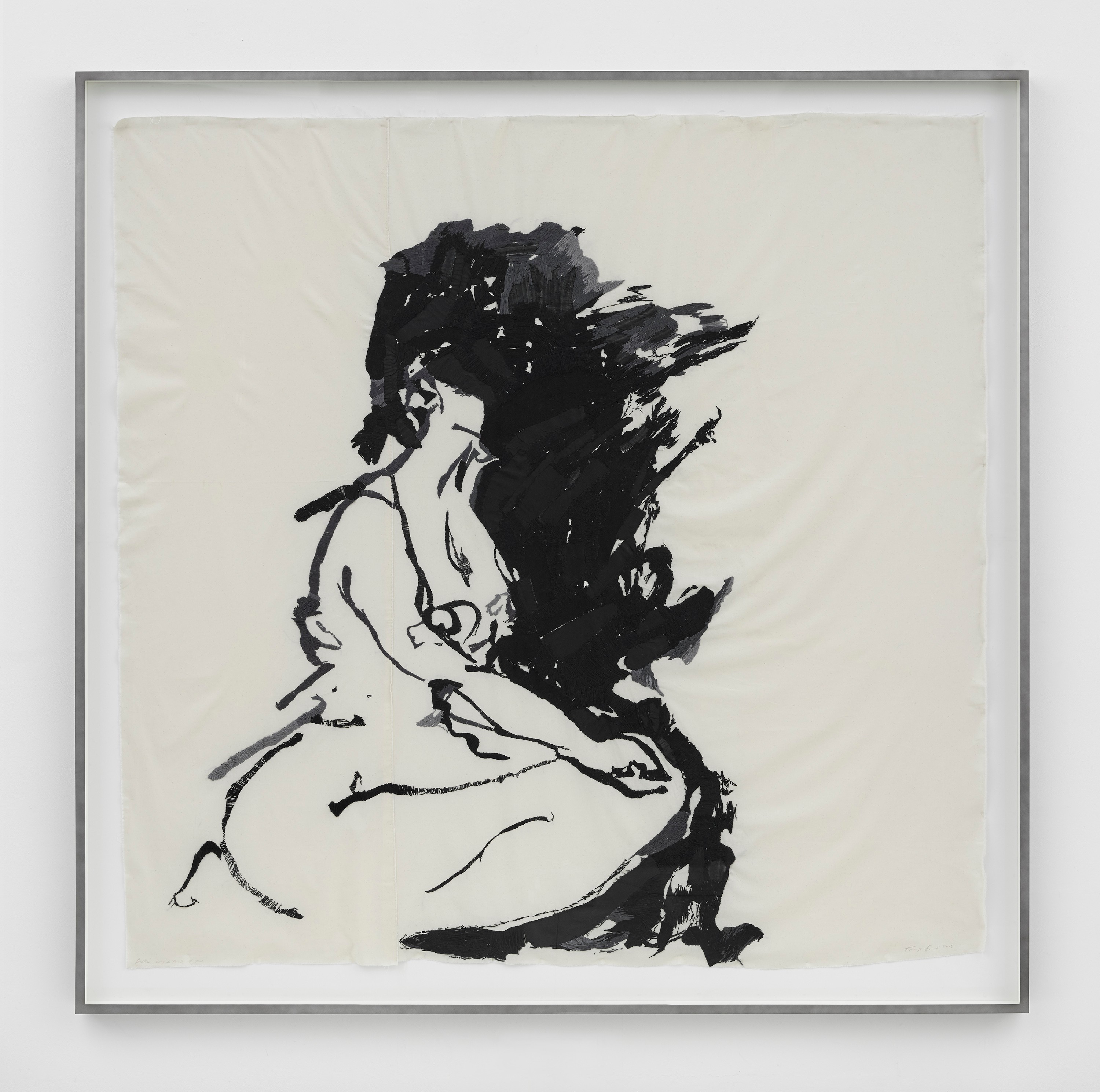 Embroidery by Tracey Emin