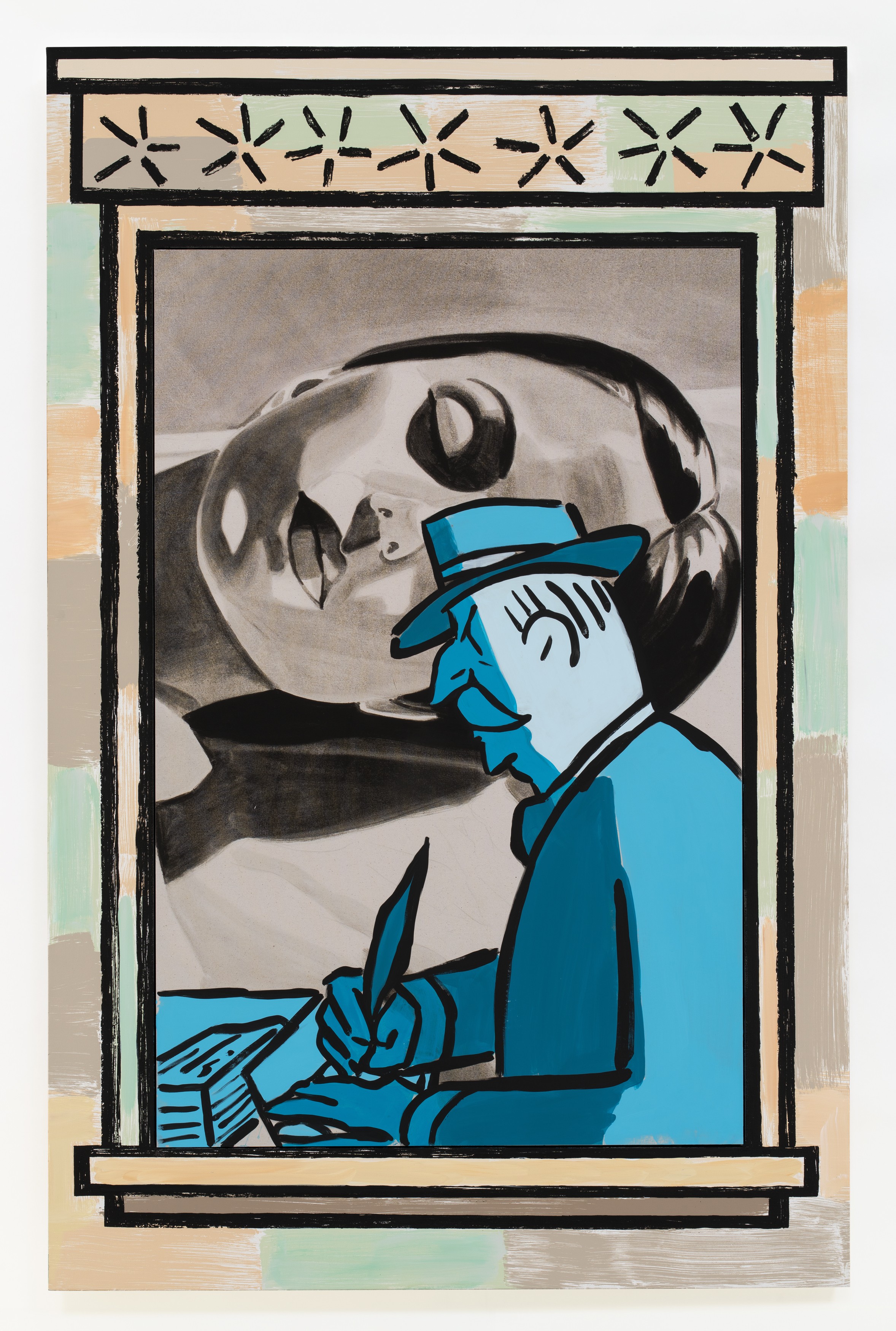 Painting by David Salle