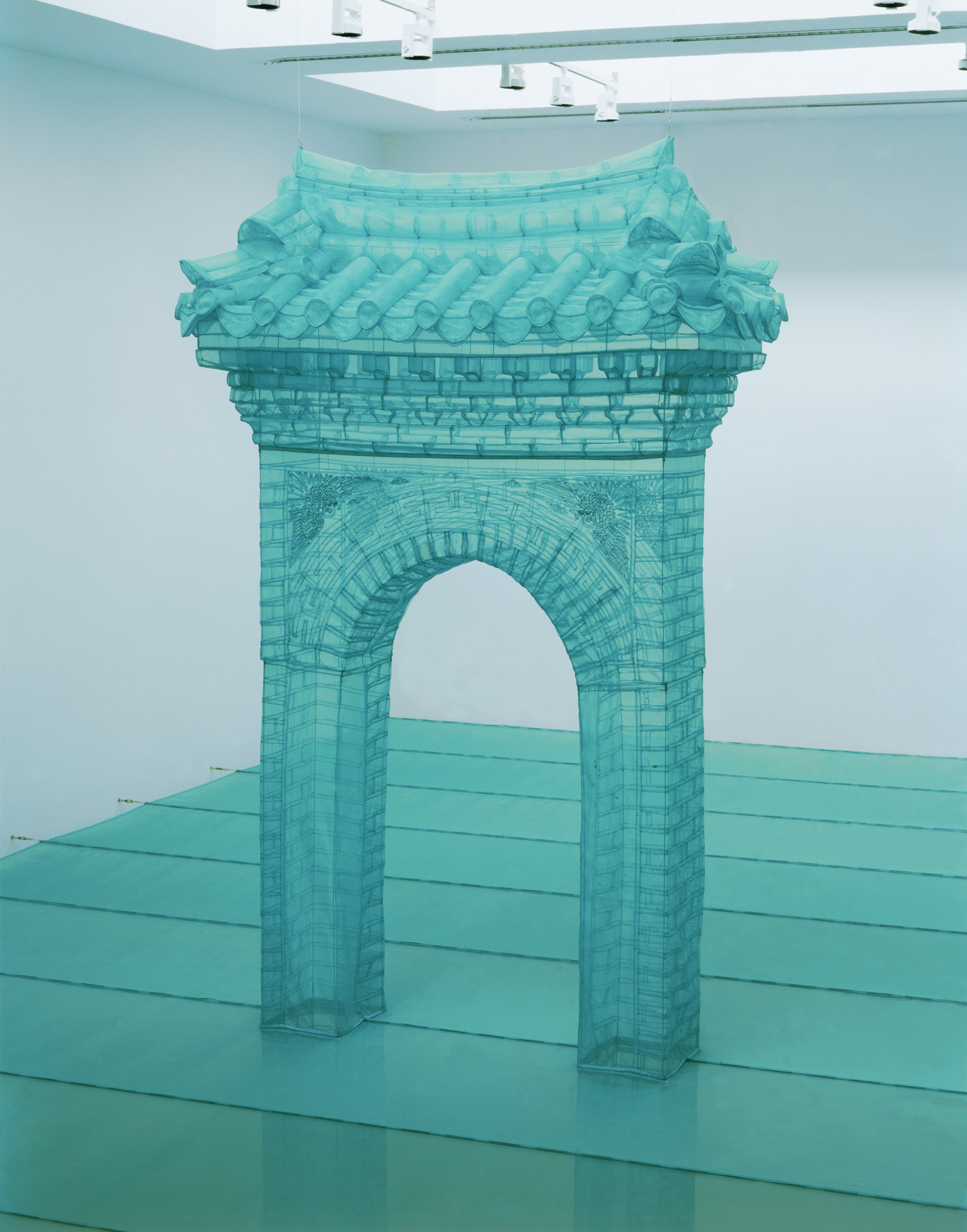 Installation view of Reflection at Lehmann Maupin New York