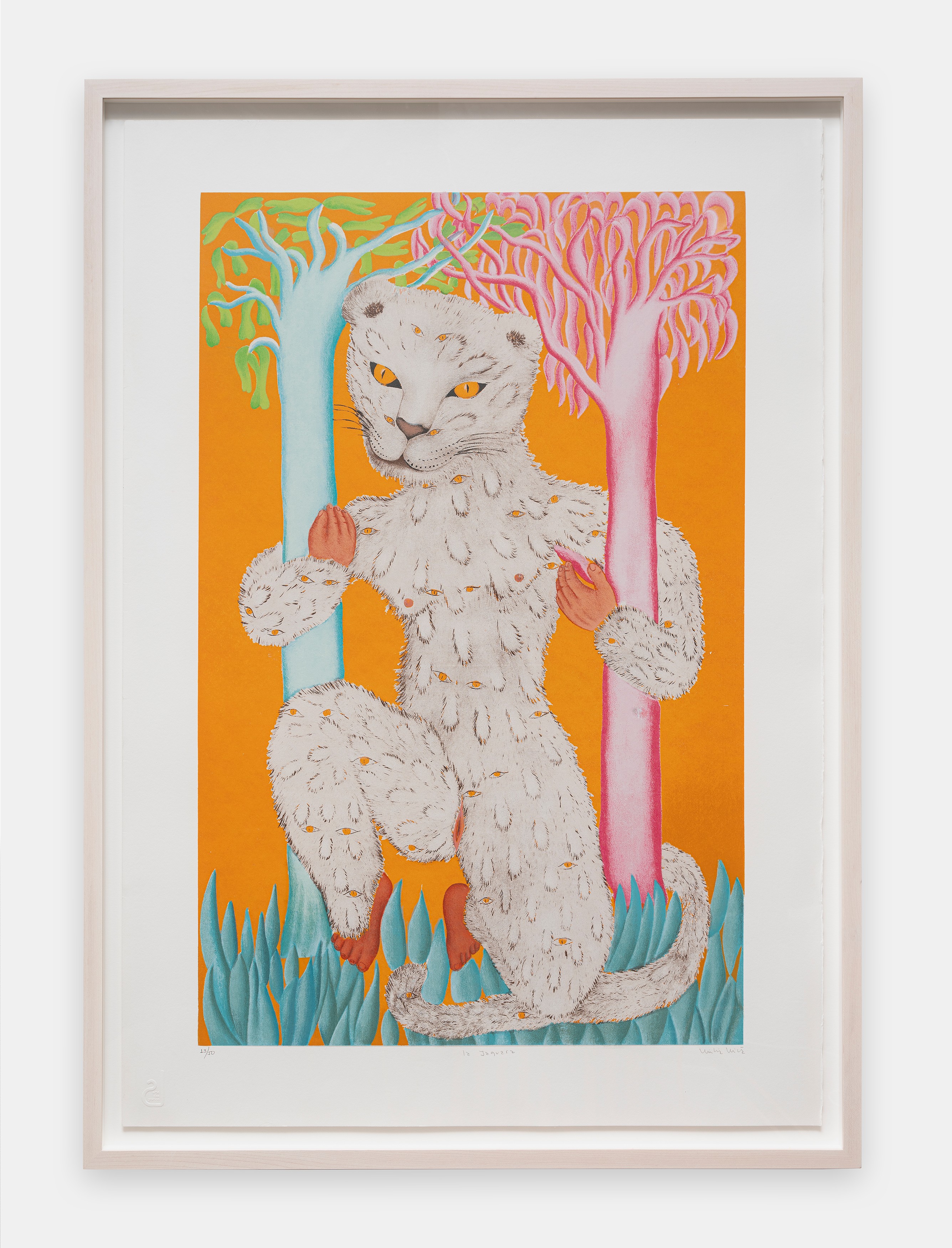 Work on paper by Cecilia Vicuña