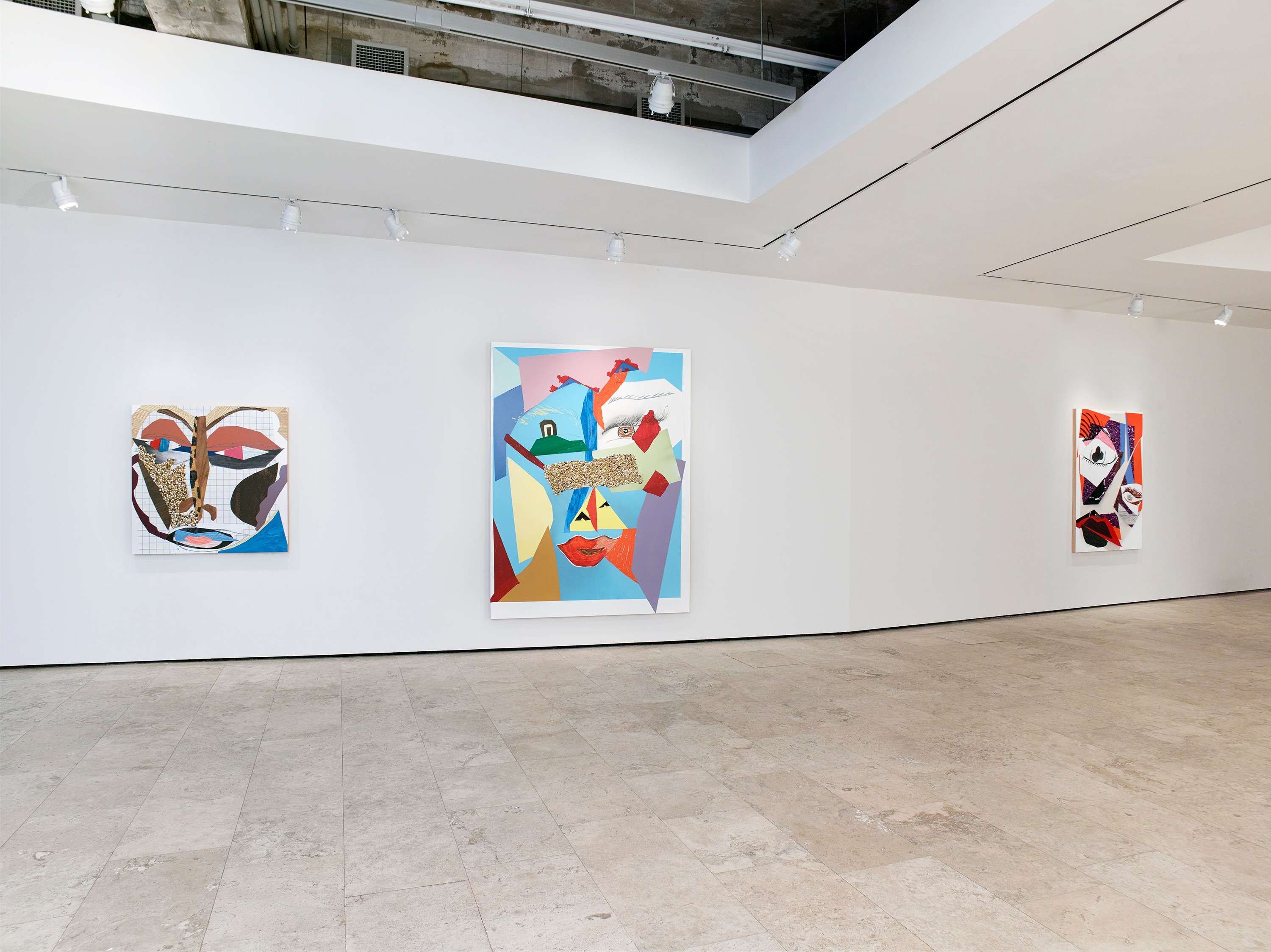 Installation view of Tête de Femme at Lehmann Maupin New York