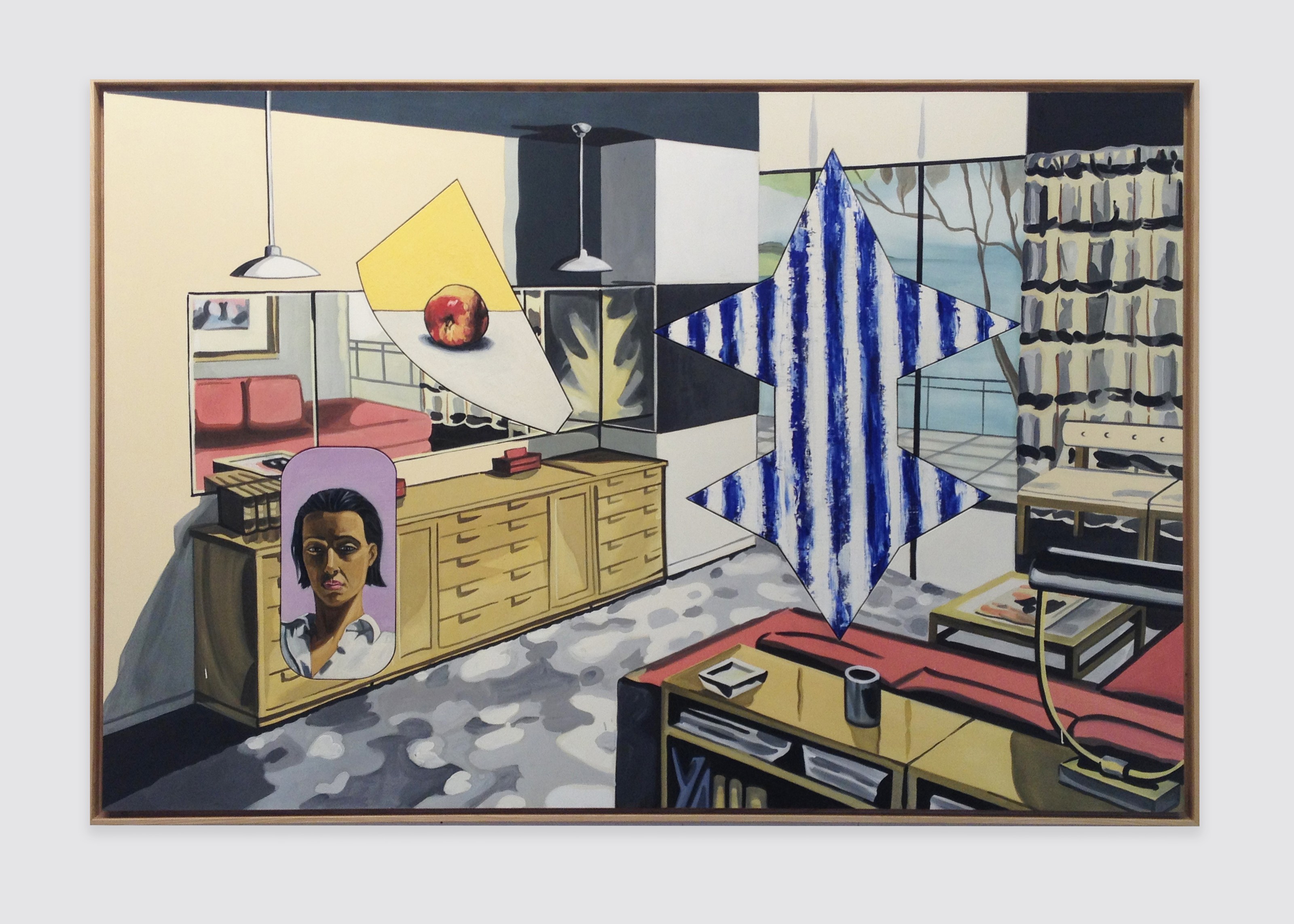 Painting by David Salle
