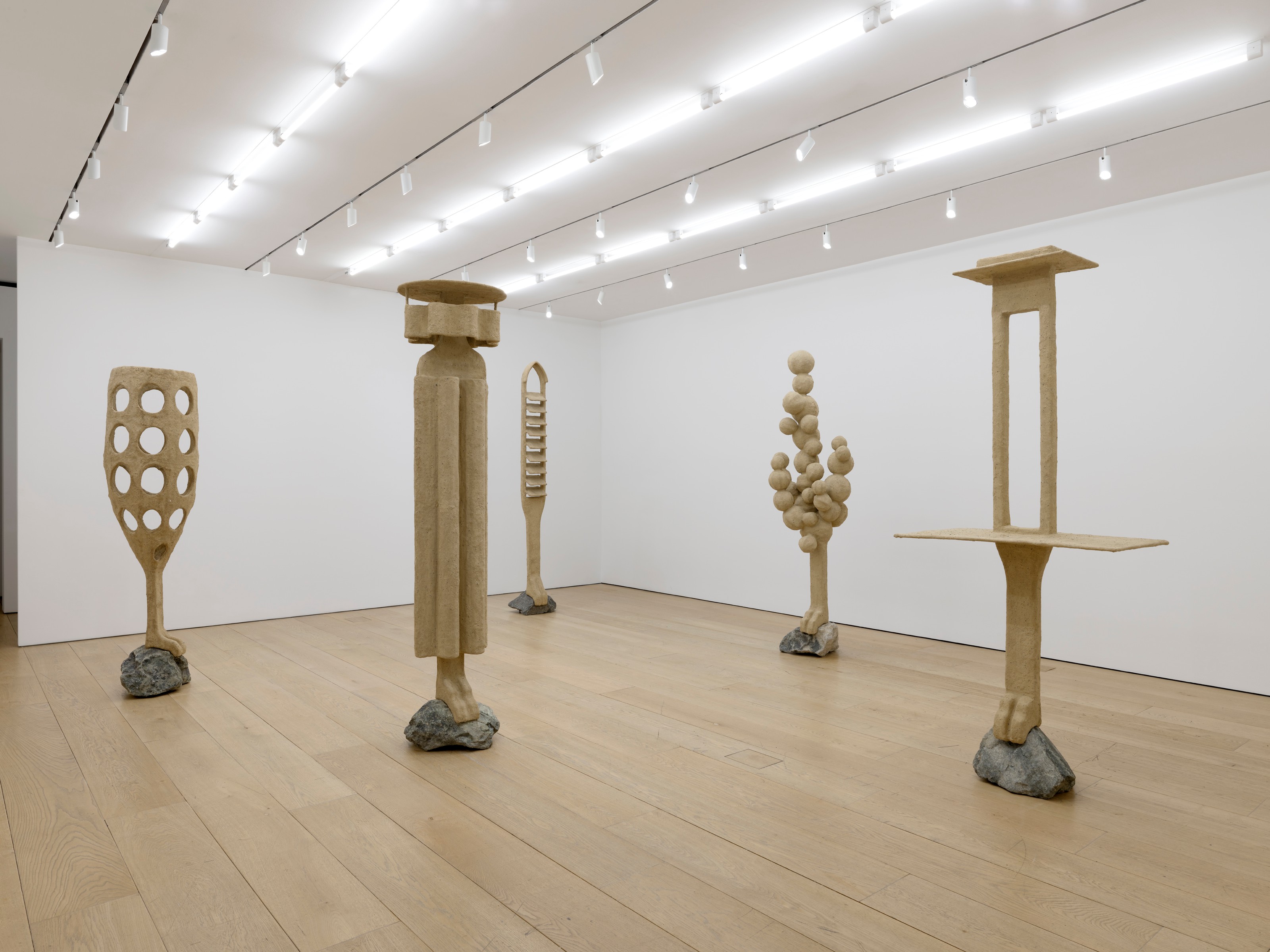 Installation view of Oren Pinhassi at Lehmann Maupin New York