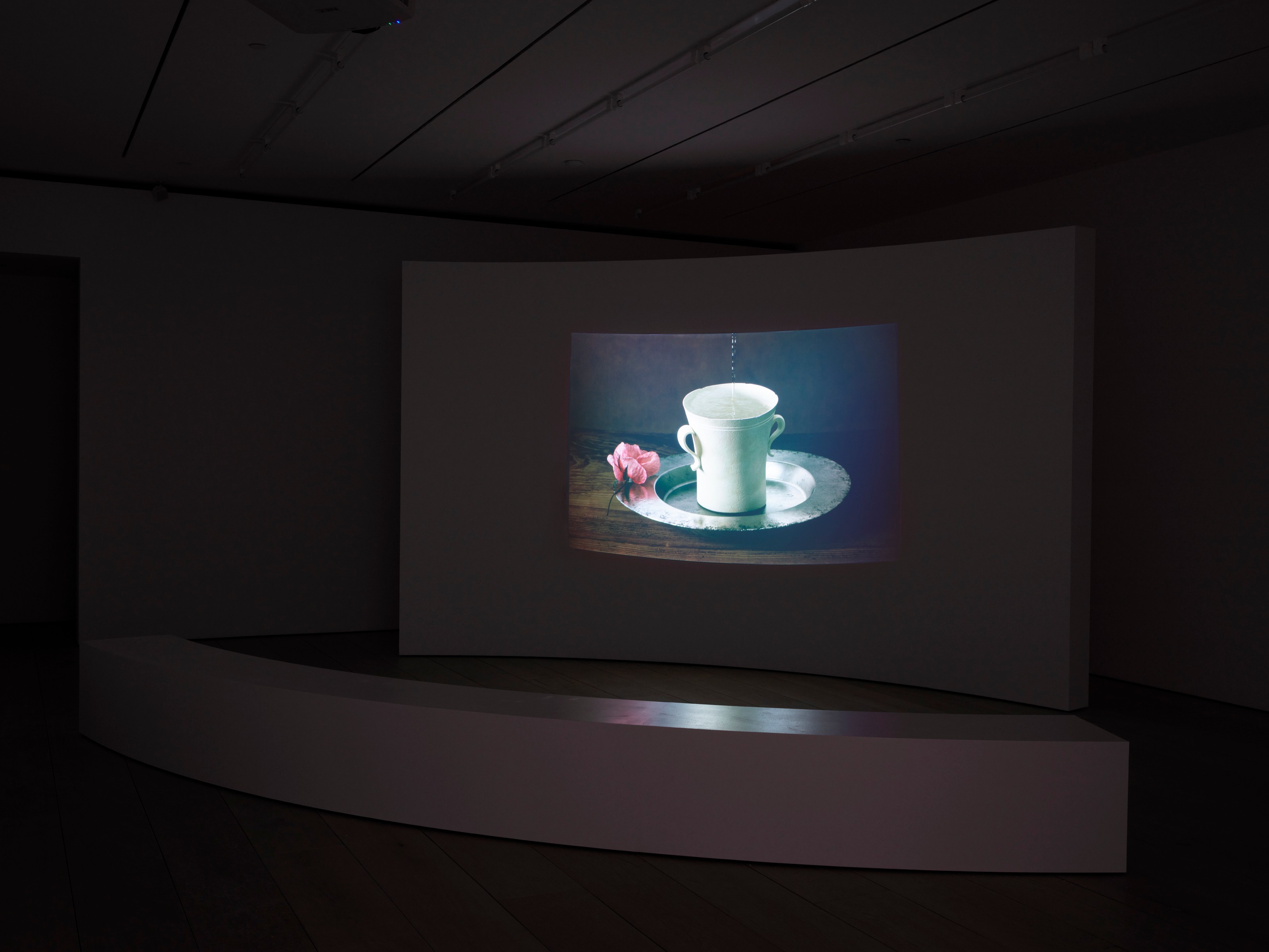 Installation view of Shirazeh Houshiary at Lehmann Maupin New York