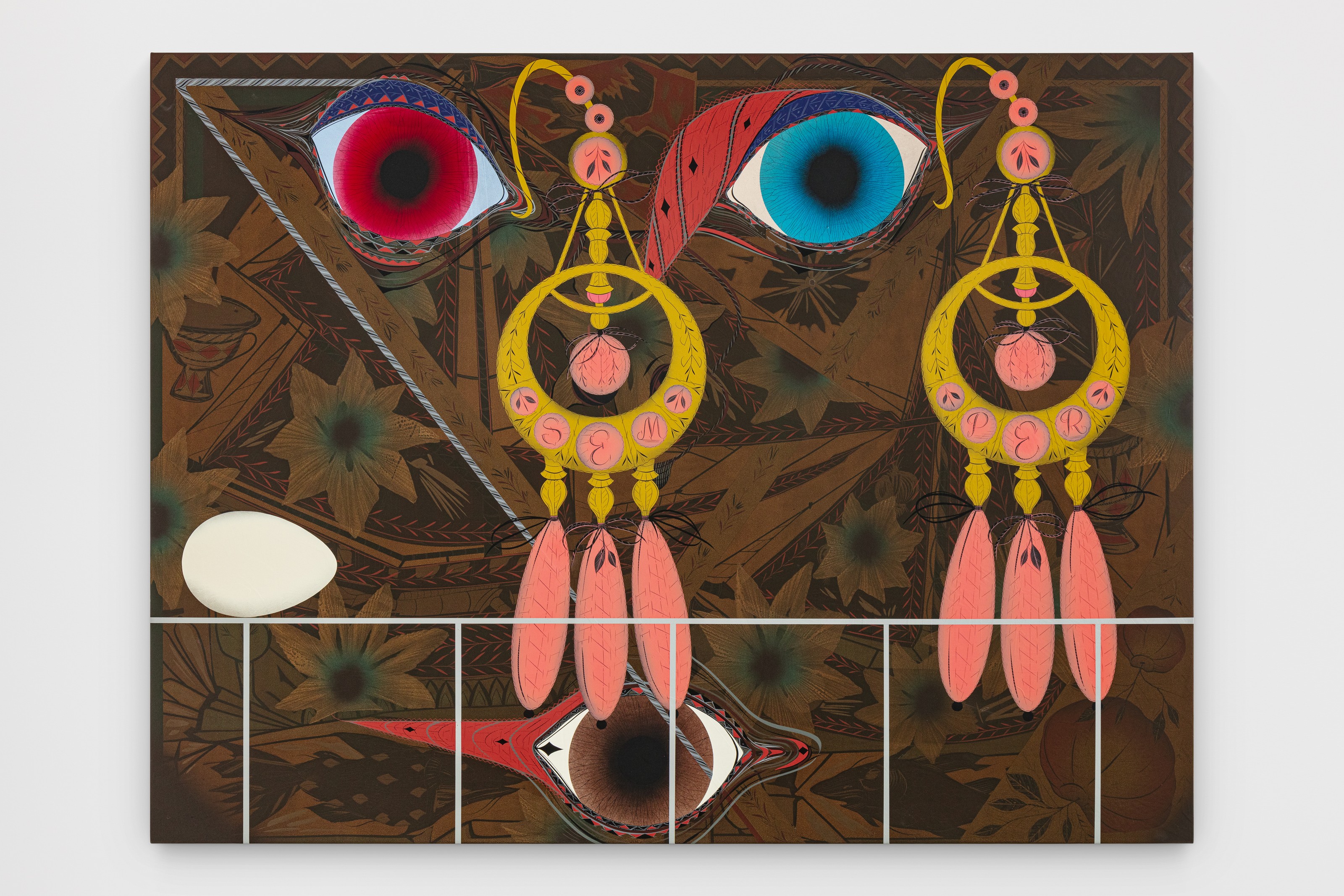 Painting by Lari Pittman