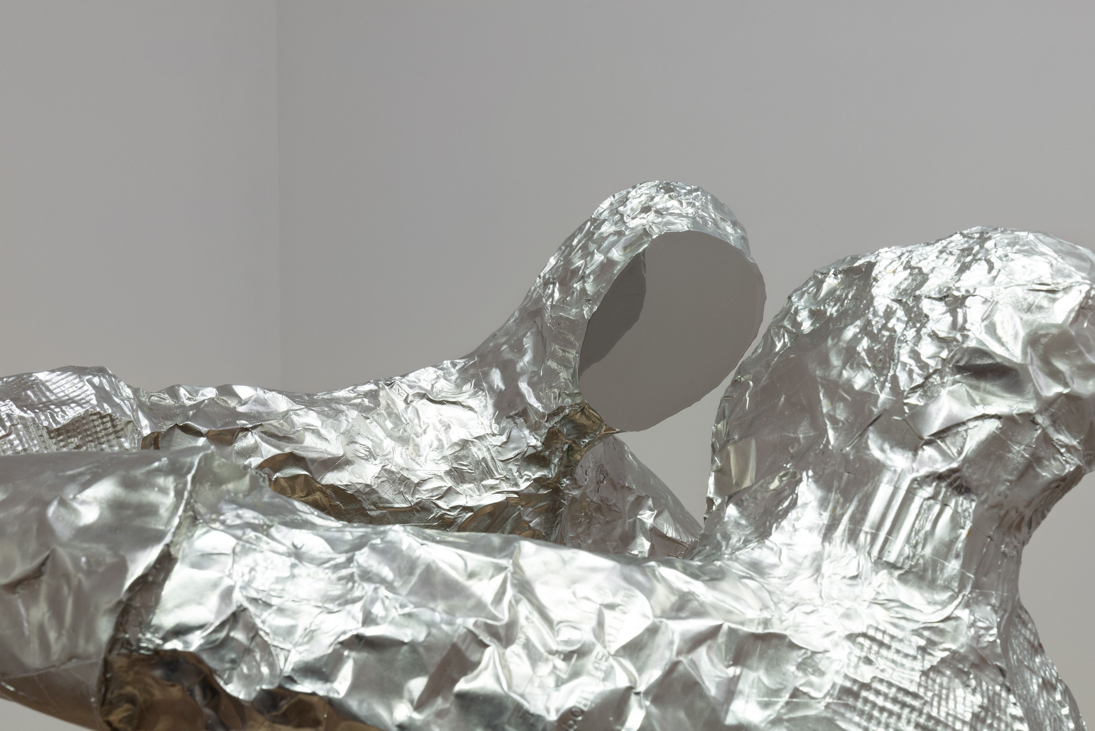 Detail of sculpture by Tom Friedman