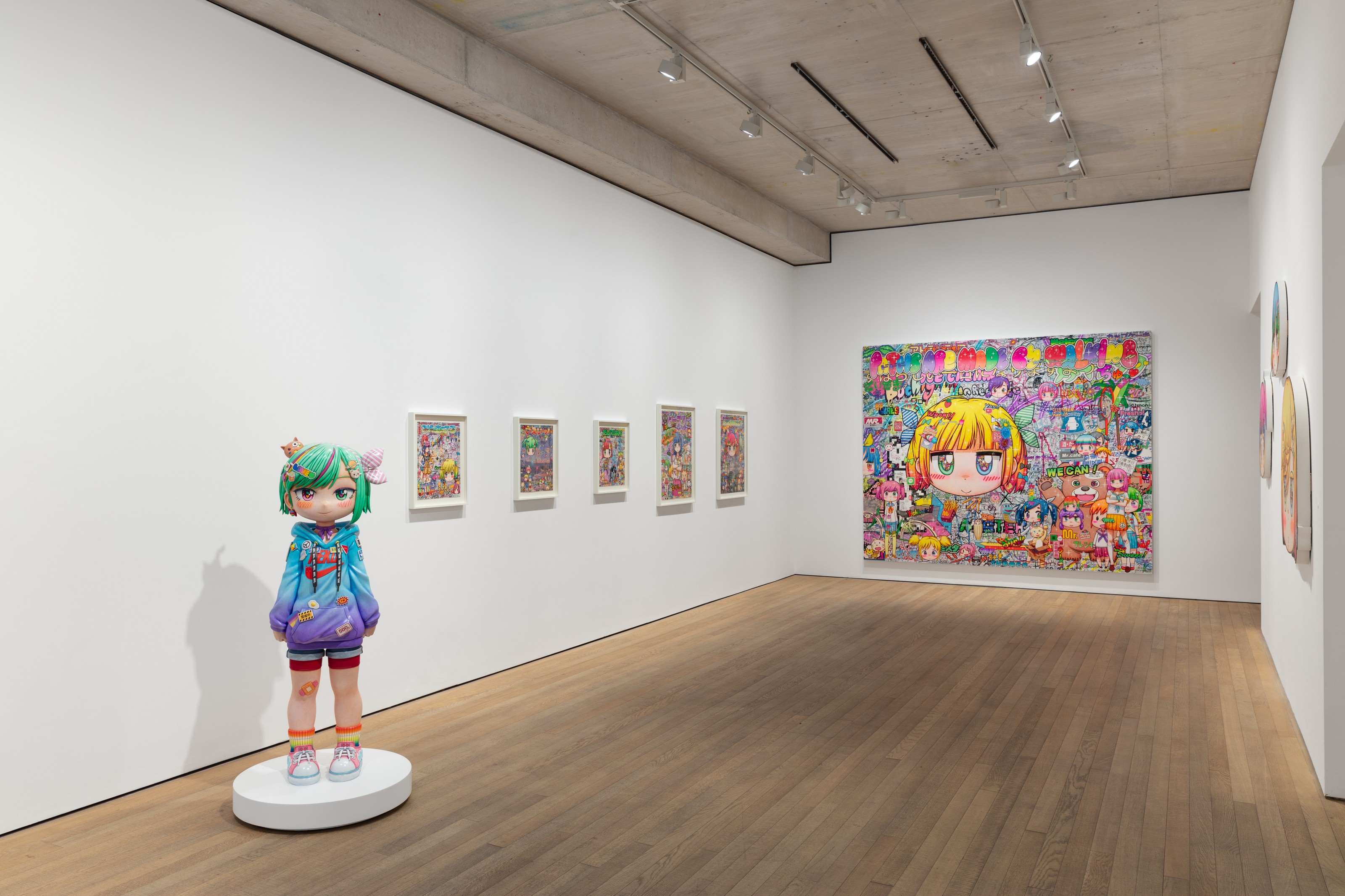 Installation view of Mr. at Lehmann Maupin London