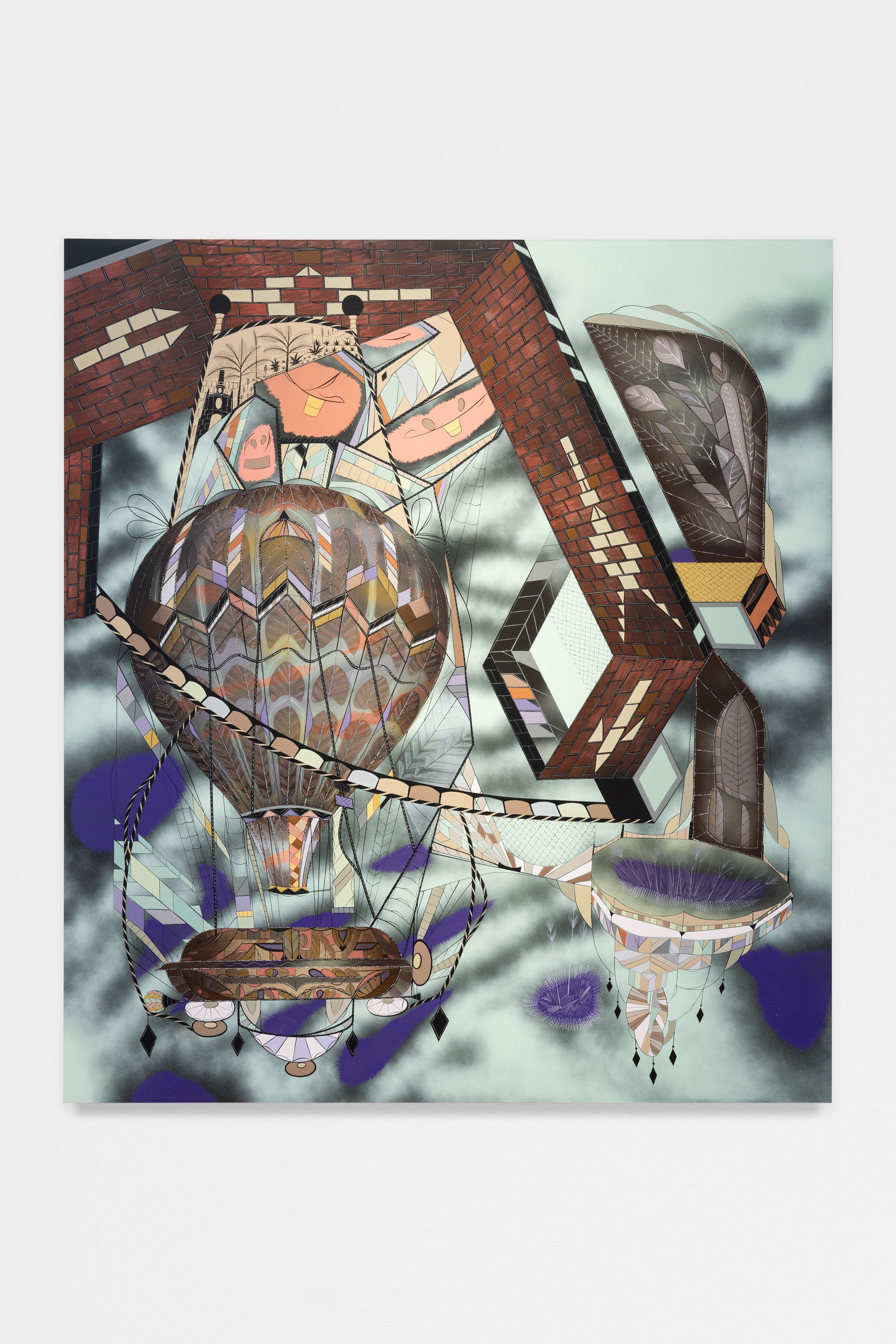 Painting by Lari Pittman
