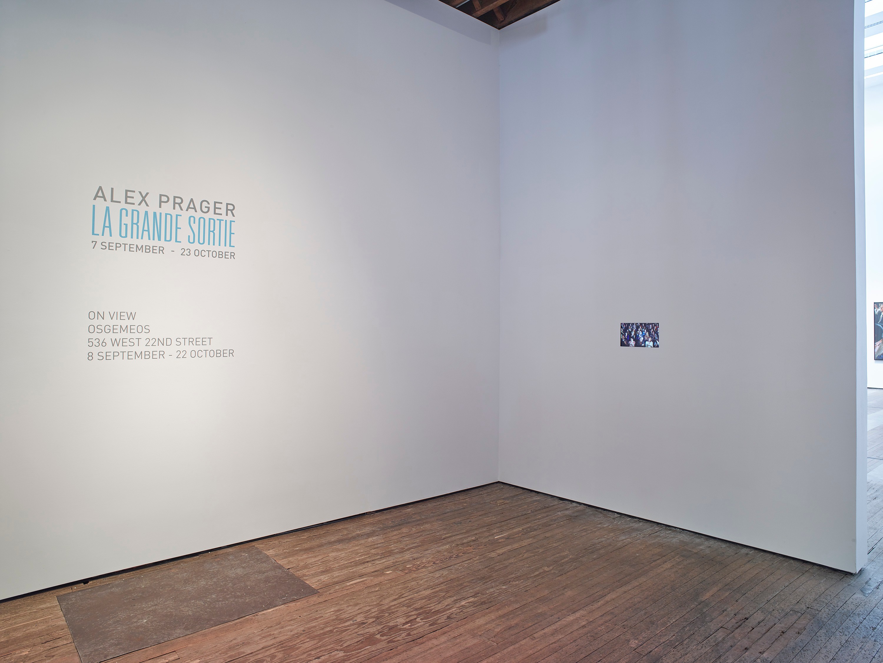 Installation view of Alex Prager at Lehmann Maupin New York