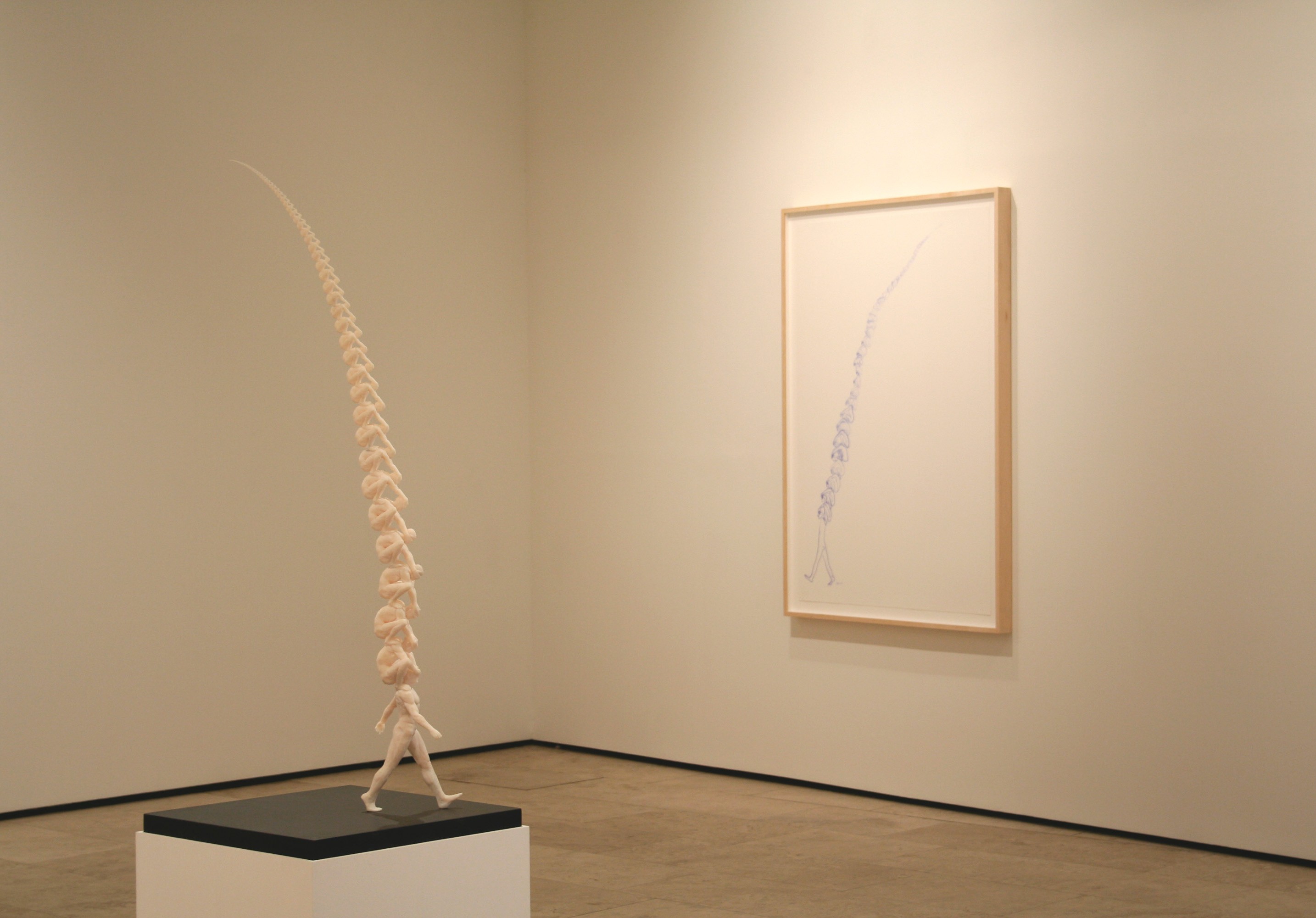 Installation view of Part One: Cause & Effect at Lehmann Maupin New York