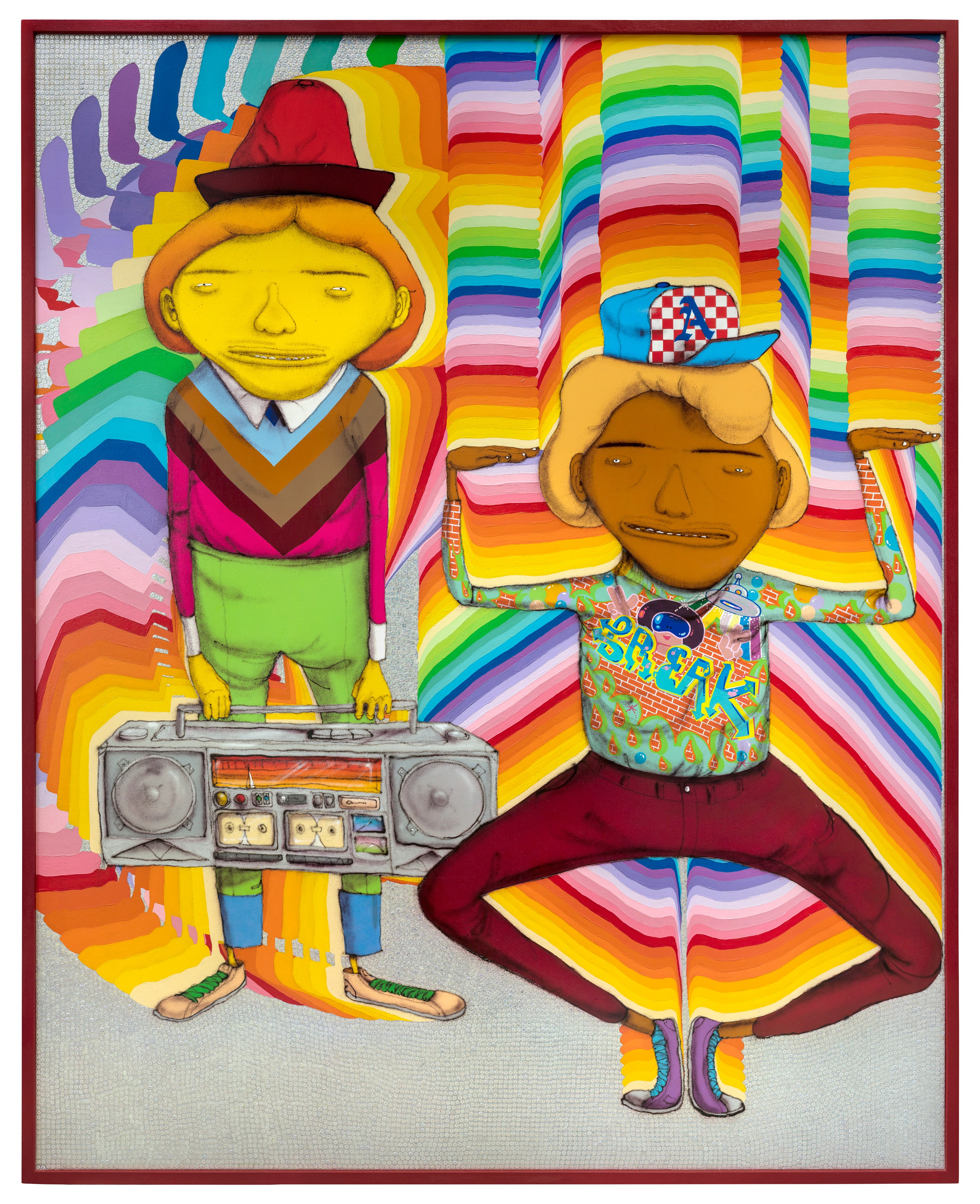 Painting by OSGEMEOS