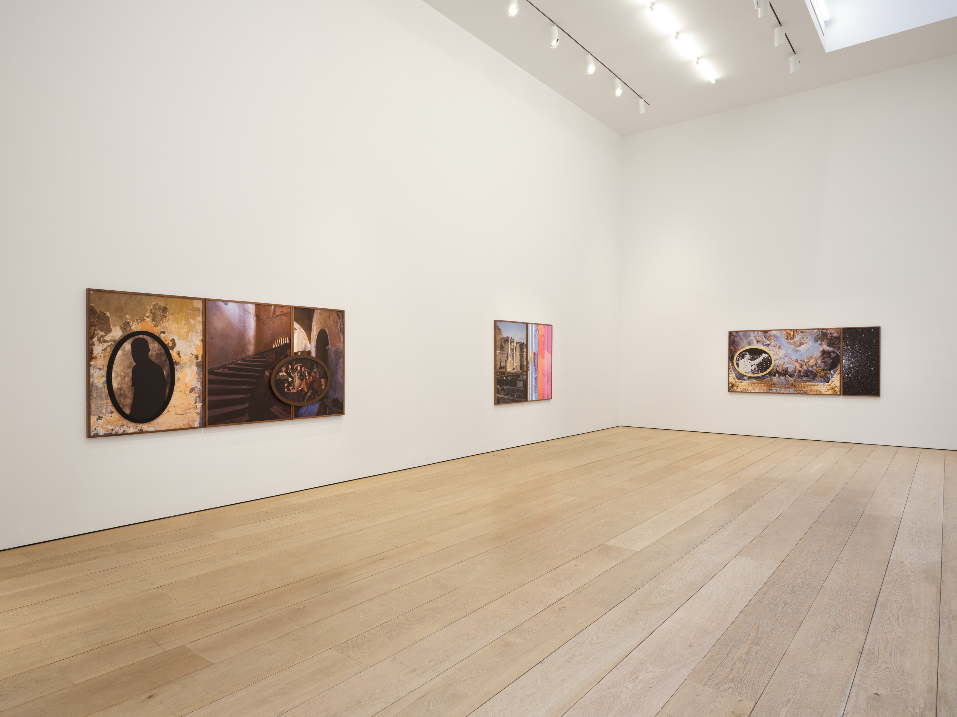 Installation view of Todd Gray at Lehmann Maupin New York