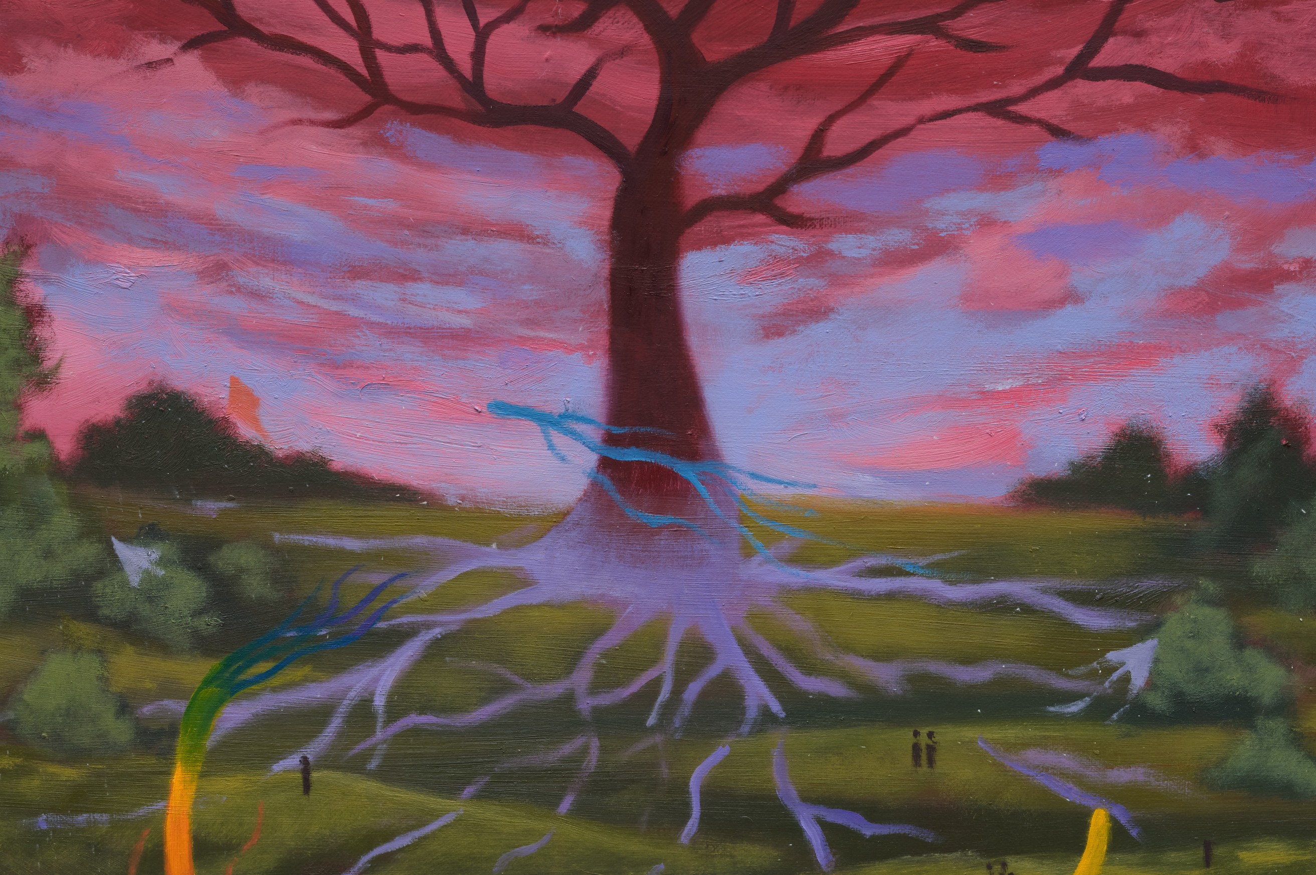 Painting by Dominic Chambers