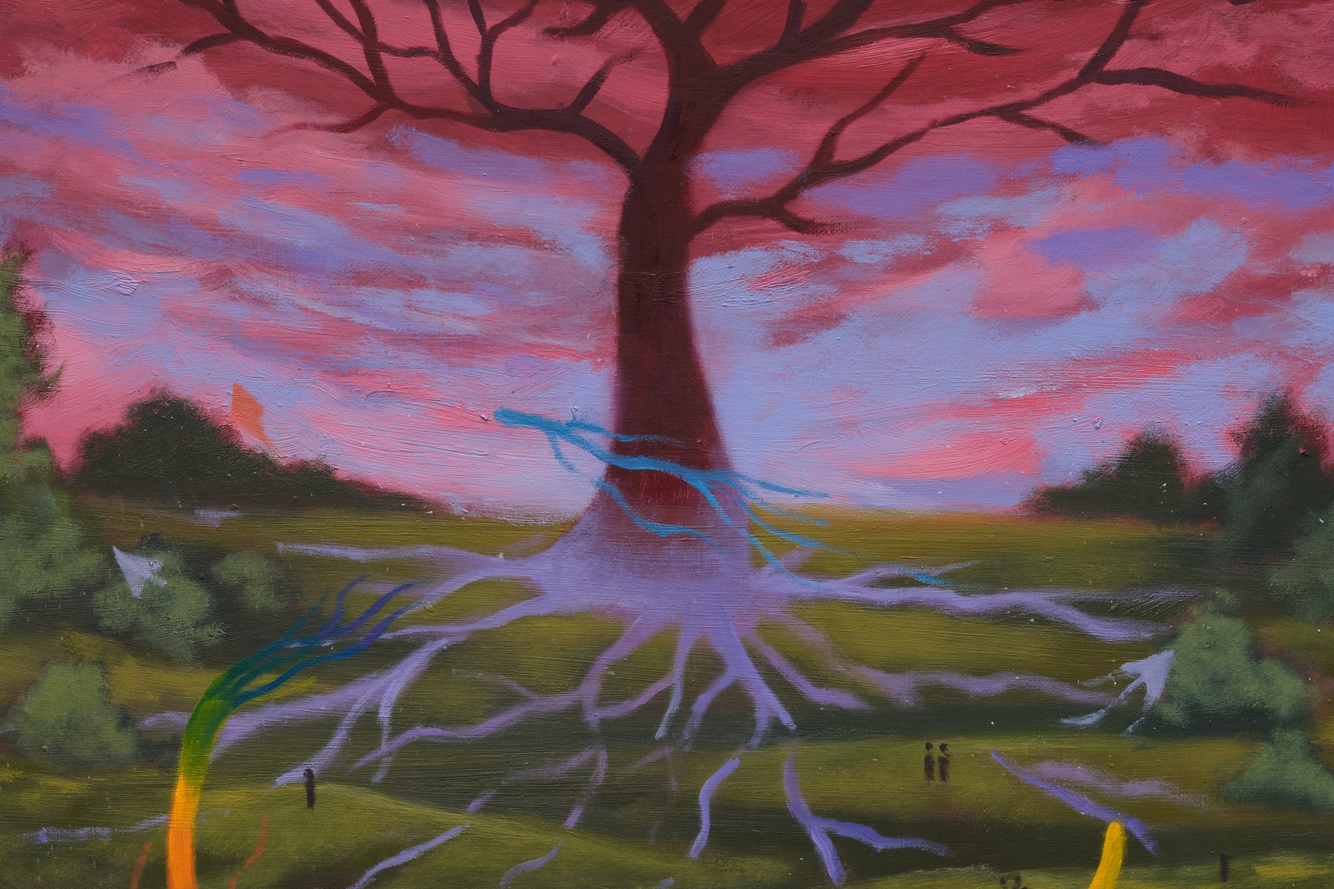 Painting by Dominic Chambers
