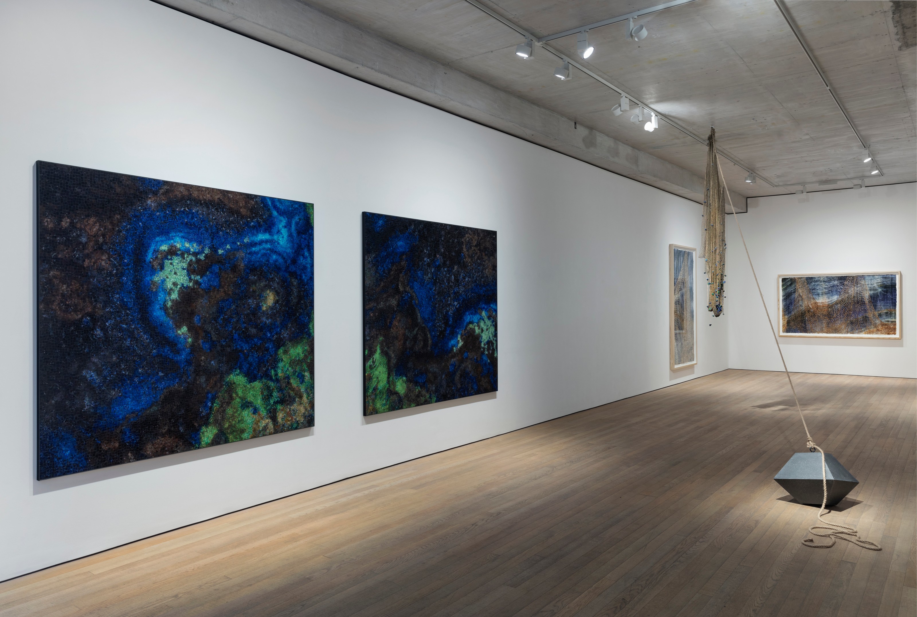 Installation view of Teresita Fernández London