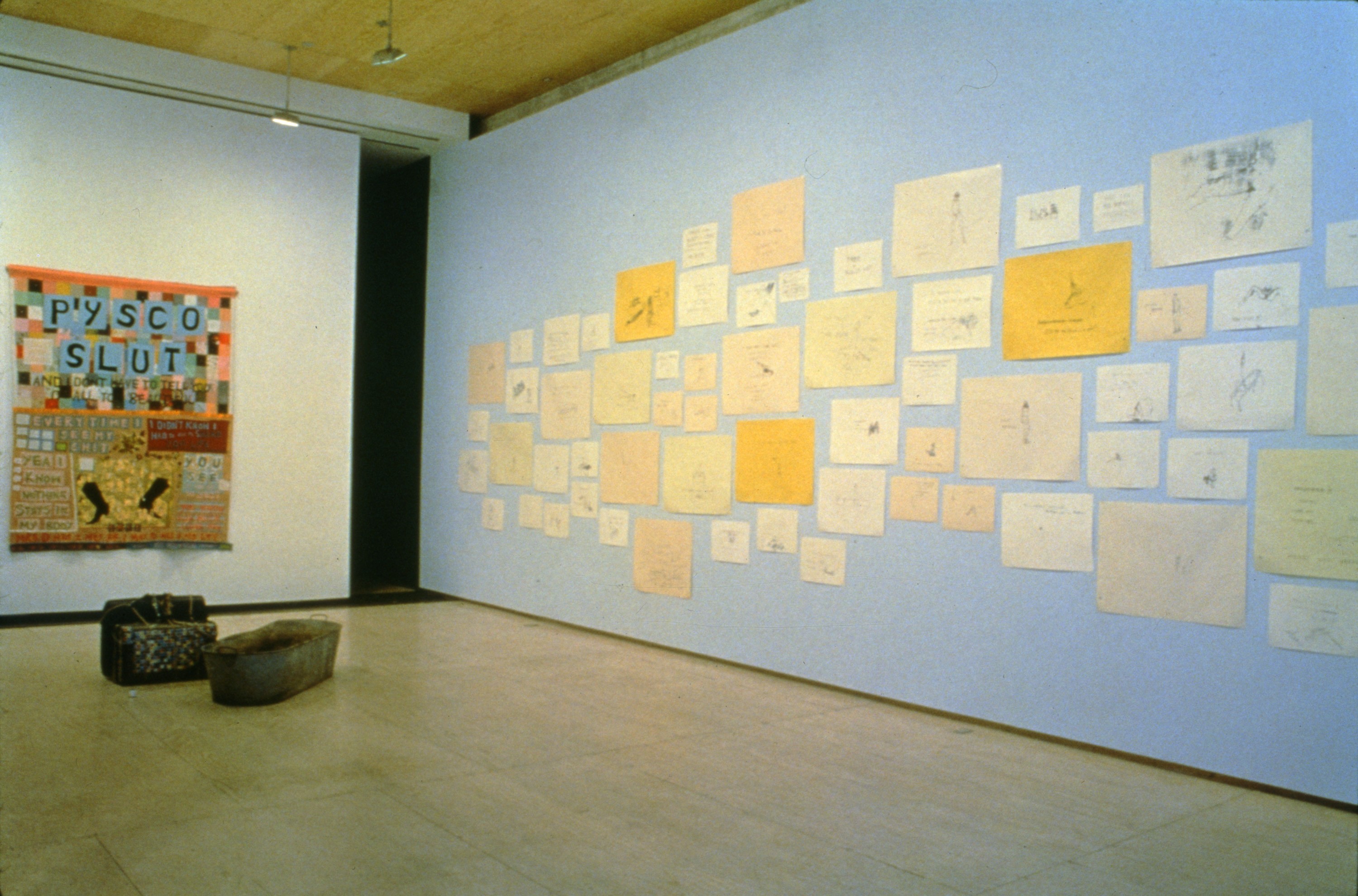 Installation view of Every Part of Me’s Bleeding at Lehmann Maupin New York