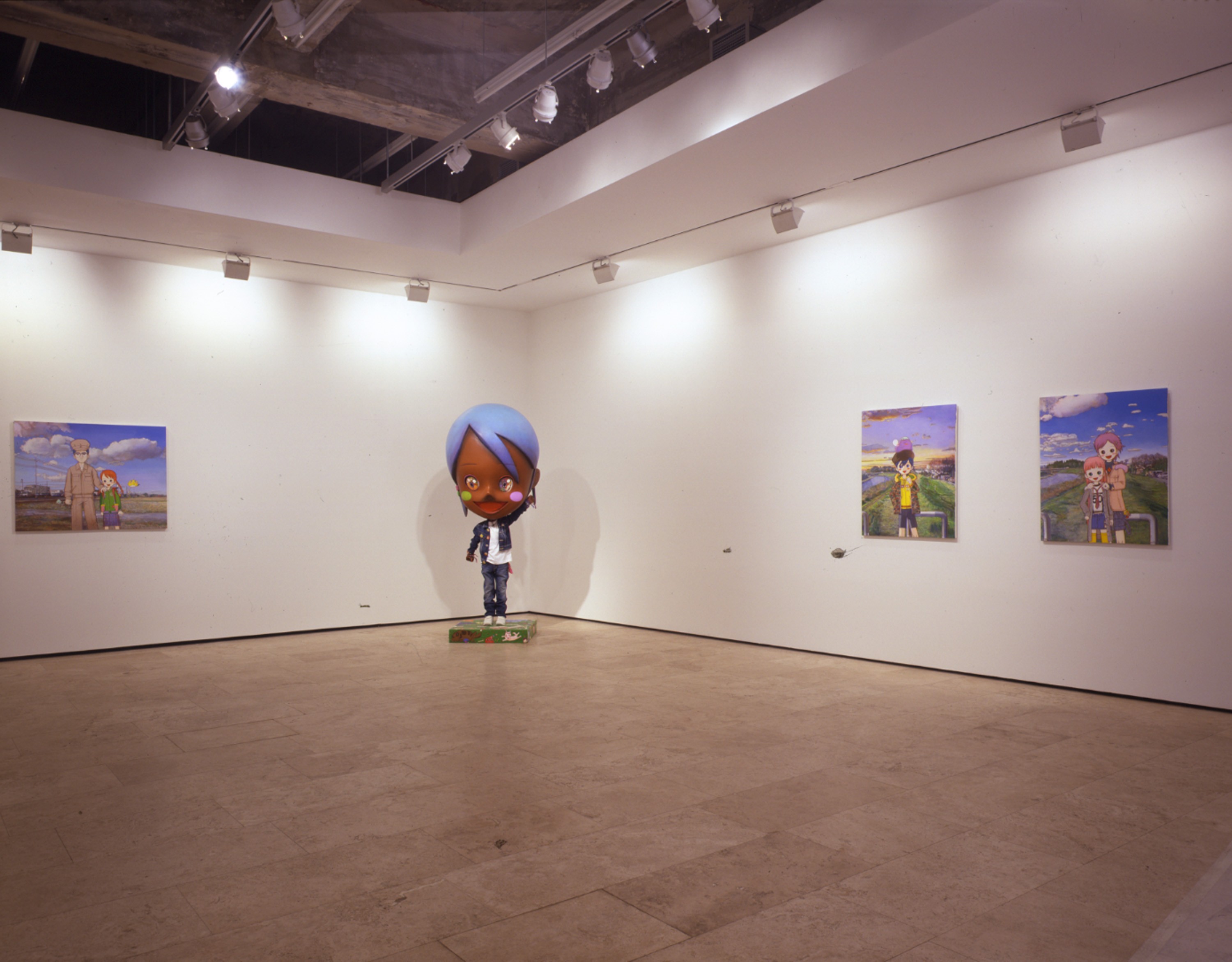 Installation view of Mr. at Lehmann Maupin New York