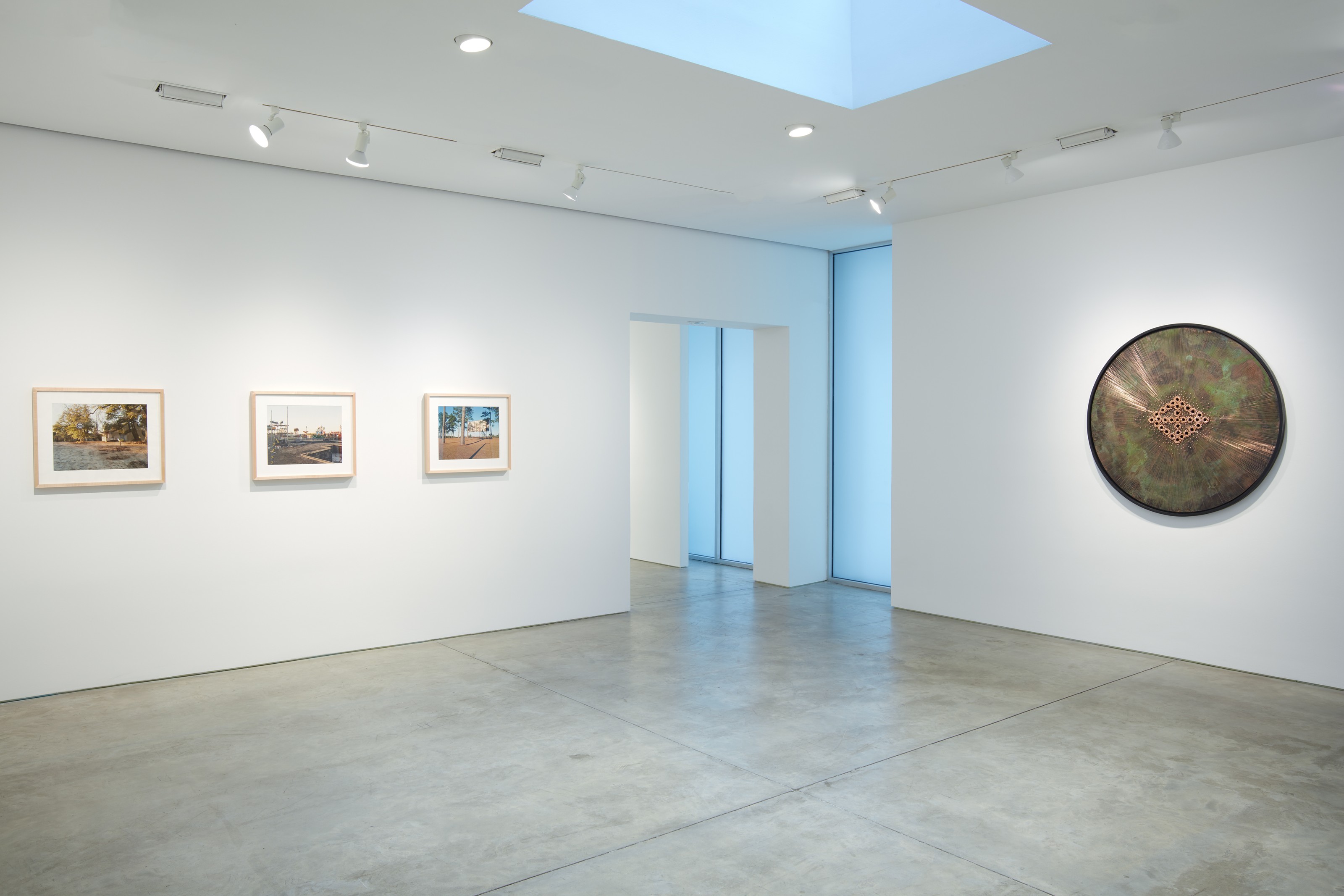 Installation view of American Landscape at Lehmann Maupin New York