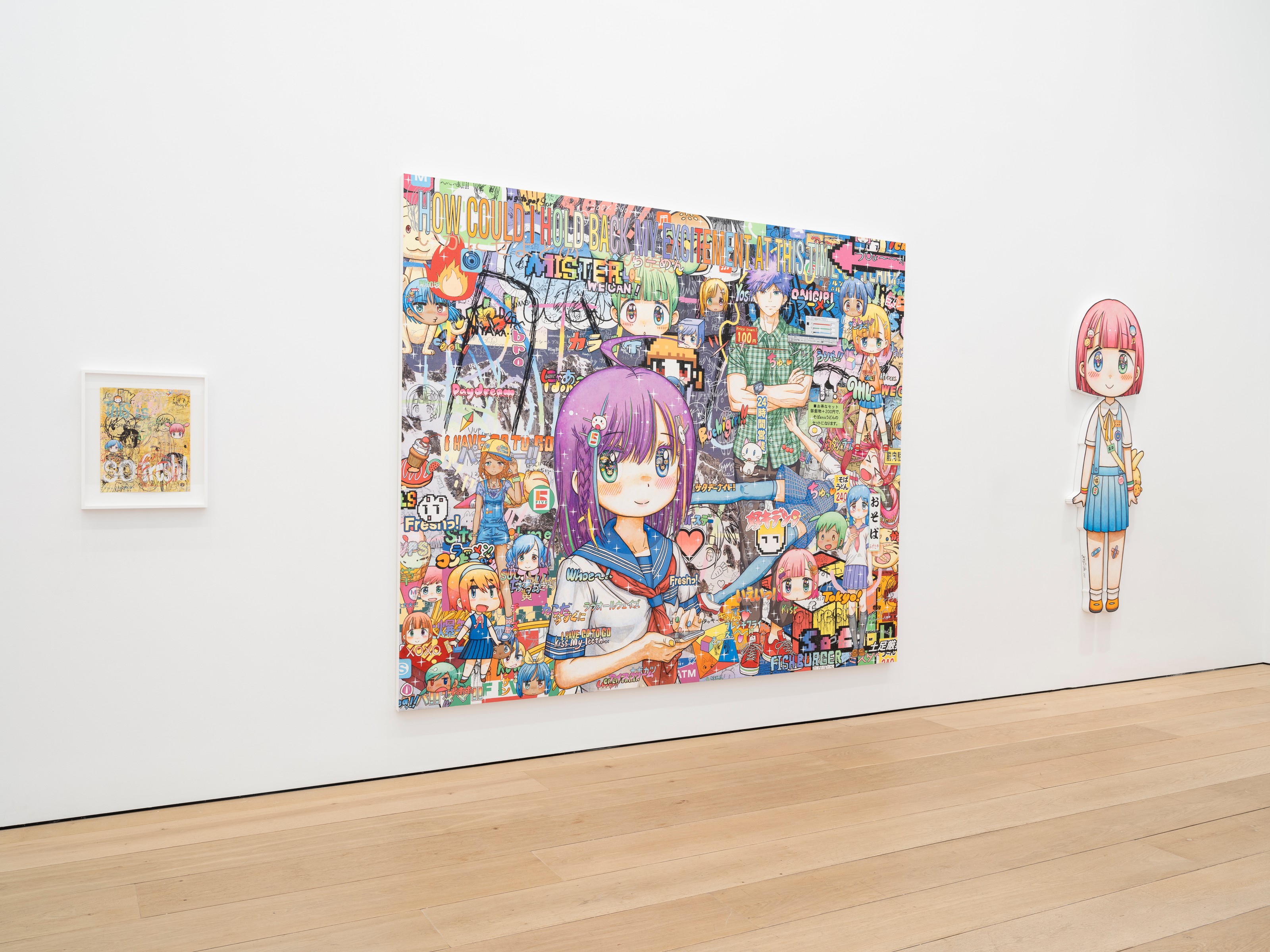 Installation view of Mr. at Lehmann Maupin New York