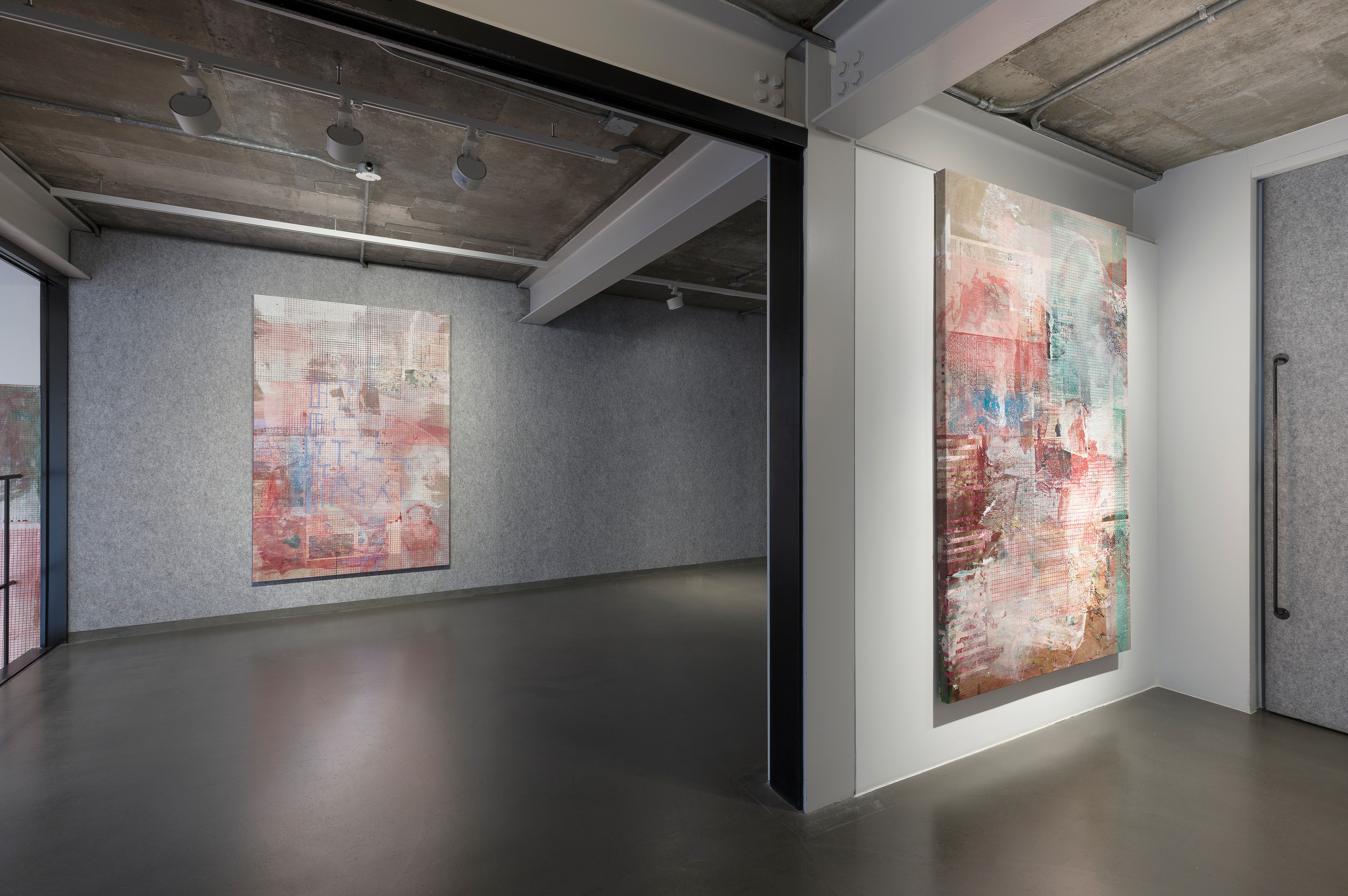 Installation view of Mandy El-Sayegh at Lehmann Maupin Seoul
