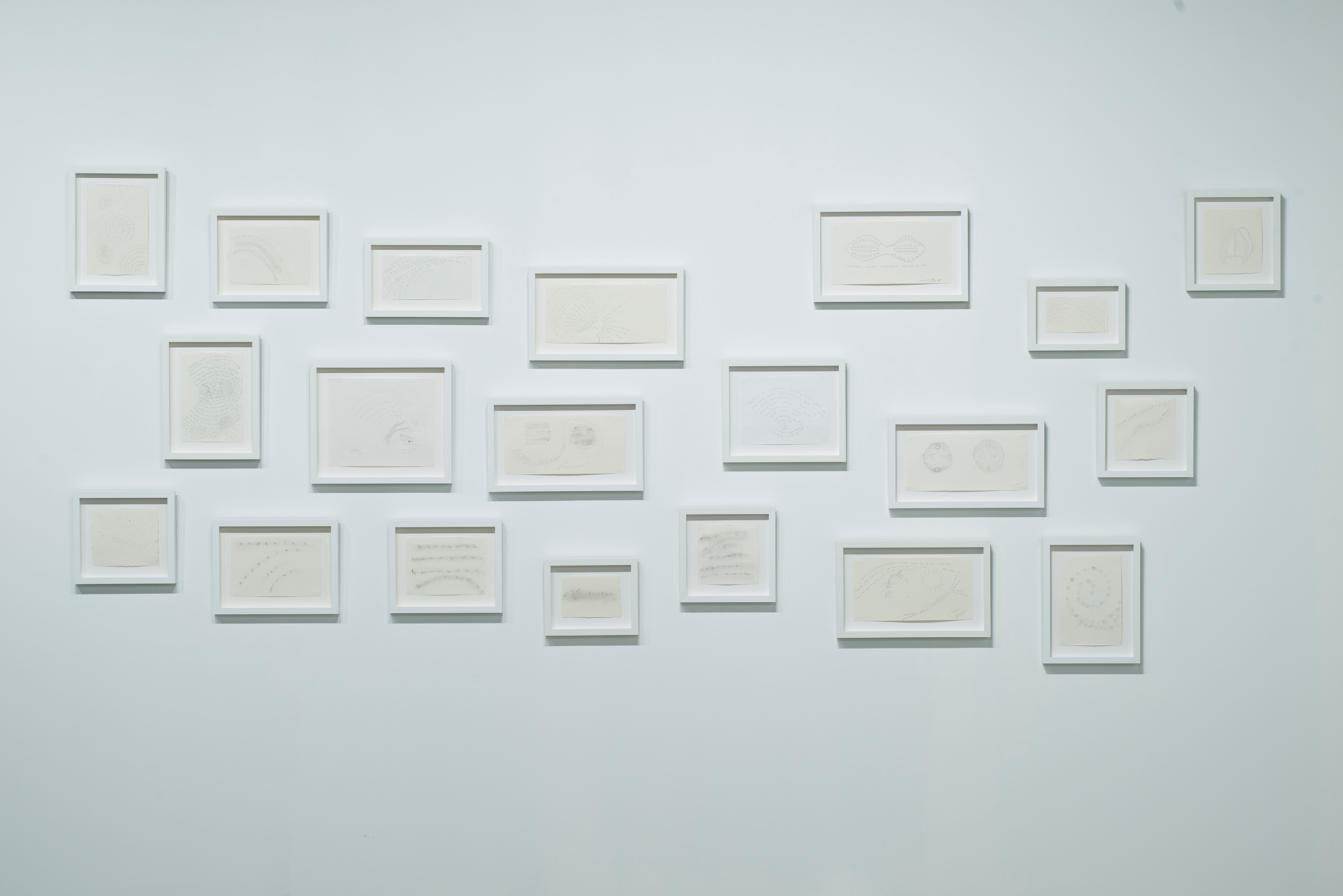 Works on paper by Cecilia Vicuña
