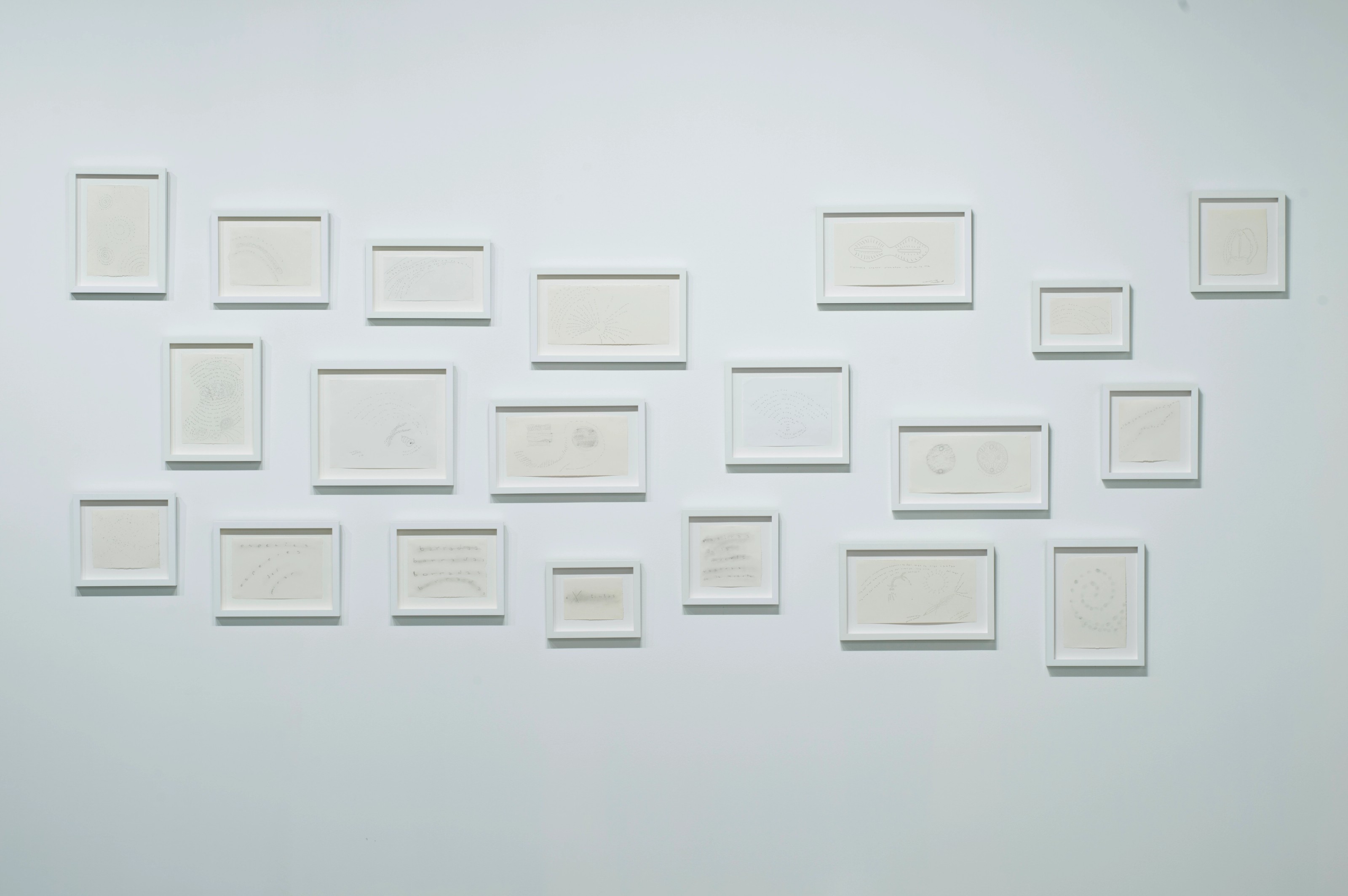 Works on paper by Cecilia Vicuña