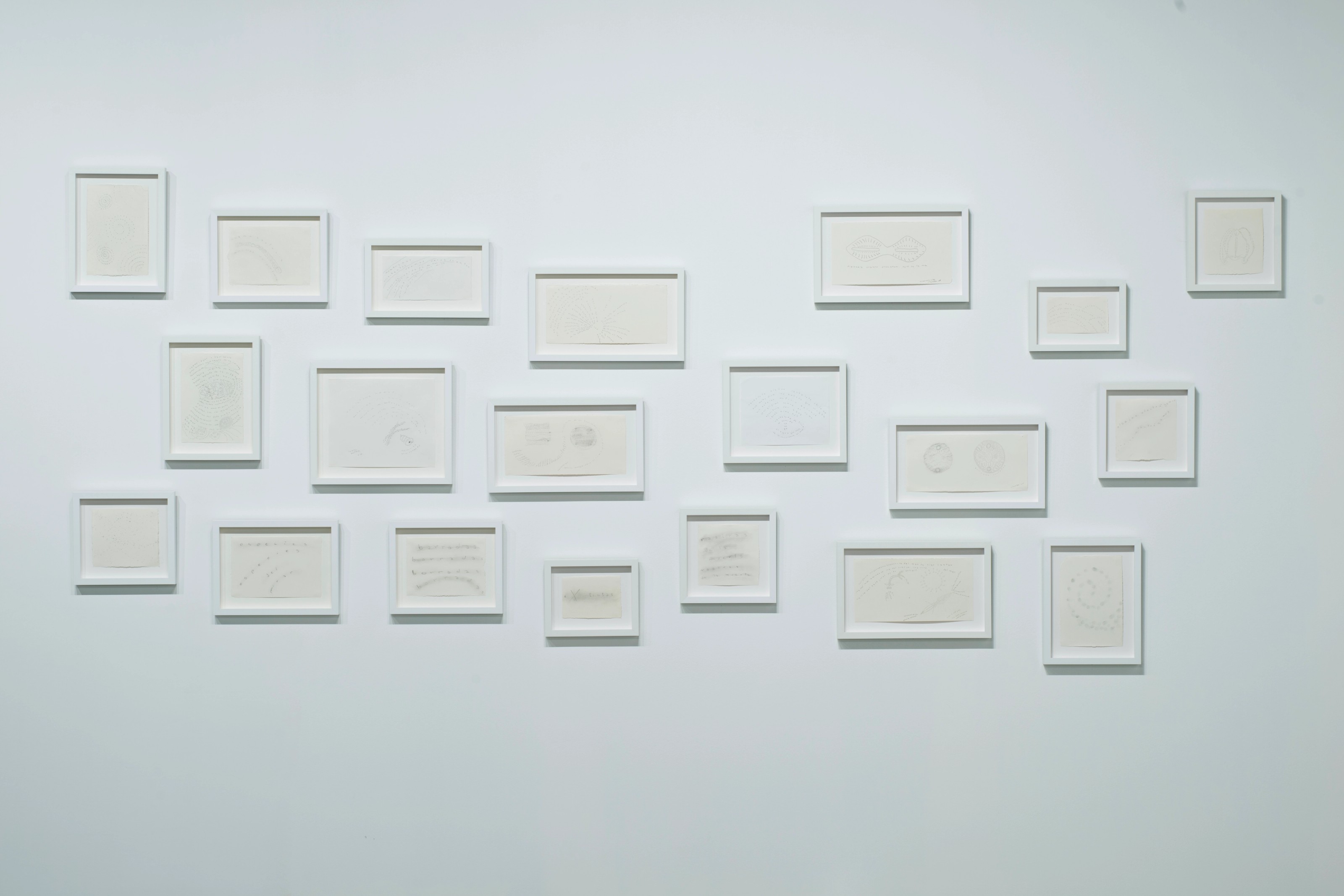 Works on paper by Cecilia Vicuña