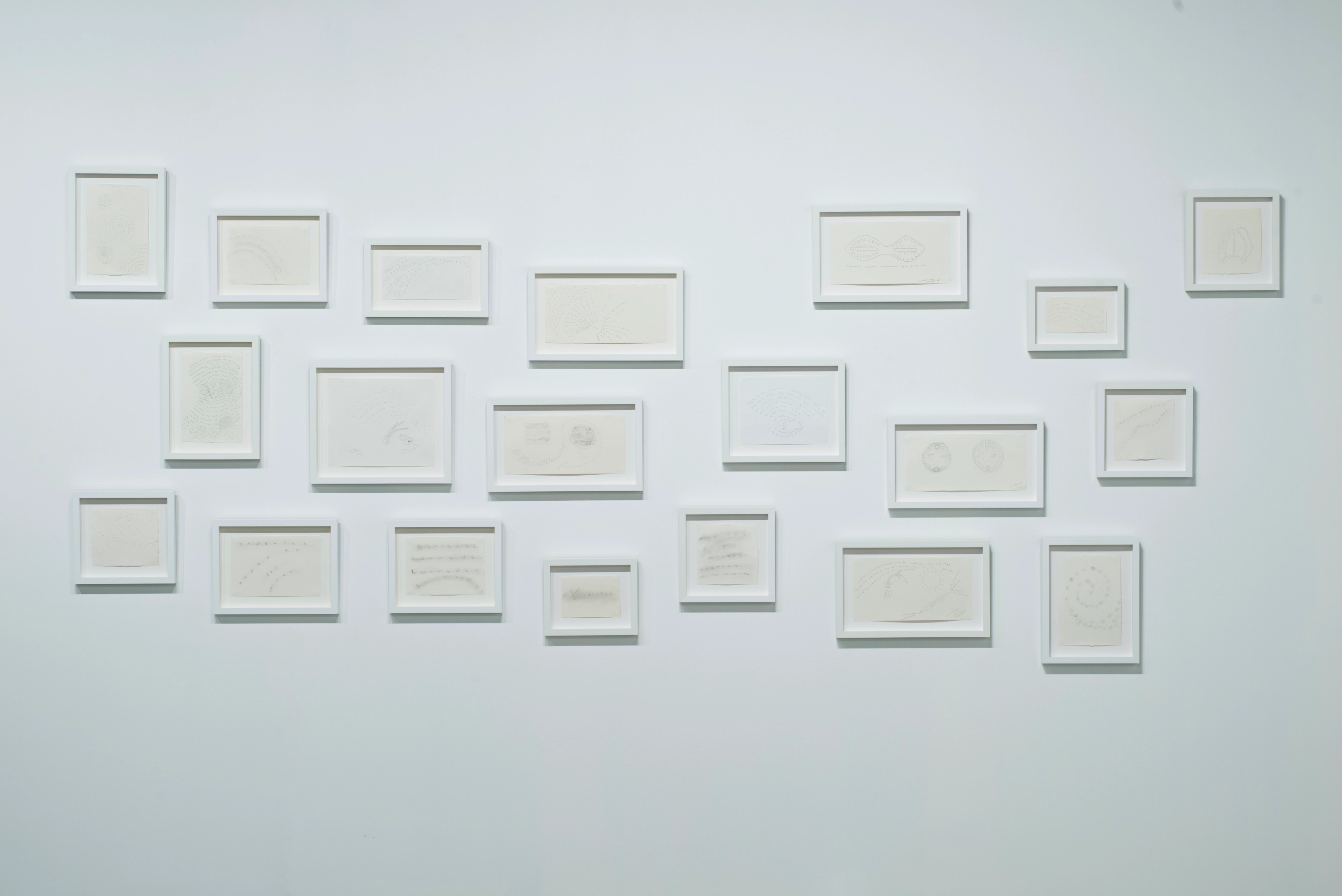 Works on paper by Cecilia Vicuña