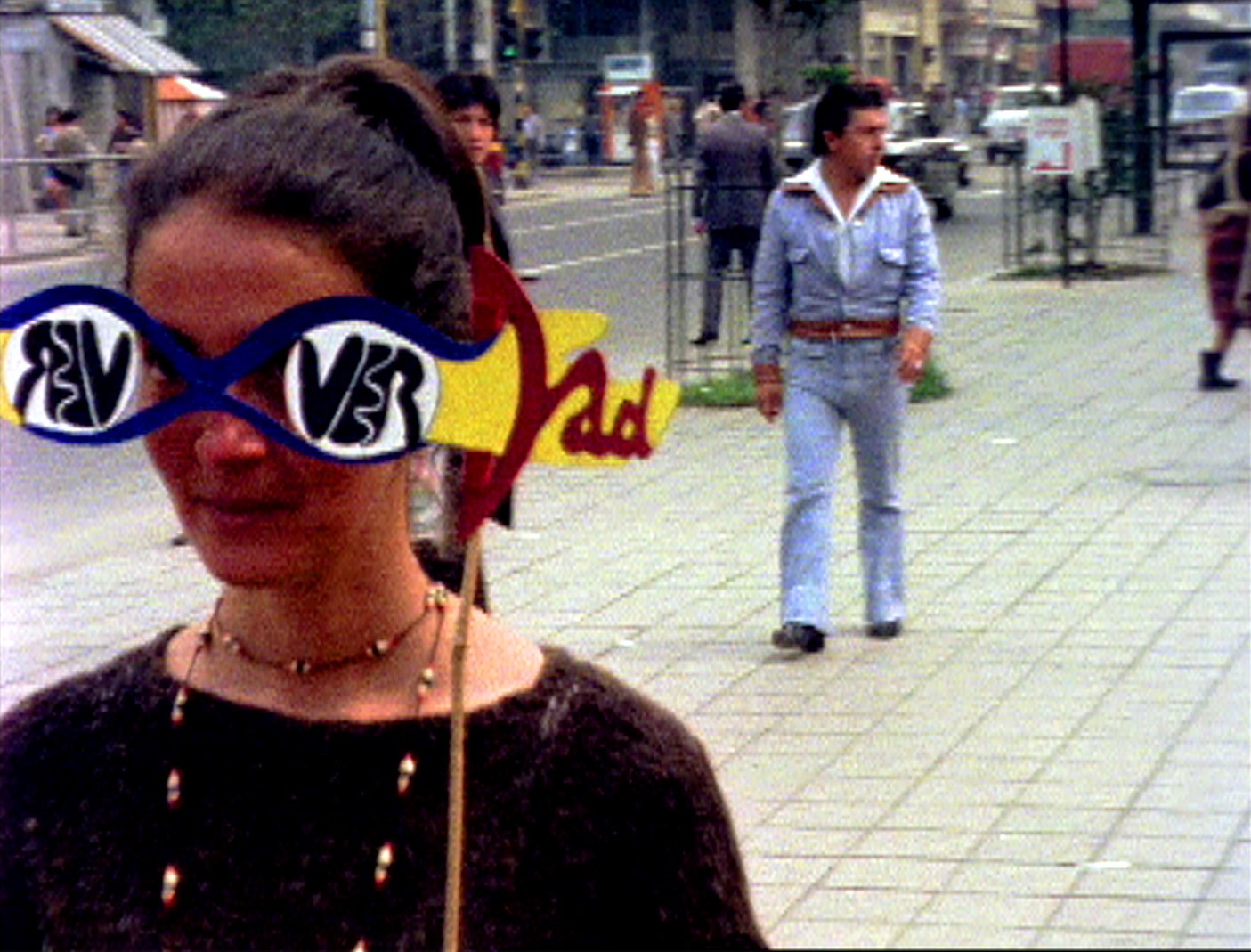 Film still by Cecilia Vicuña
