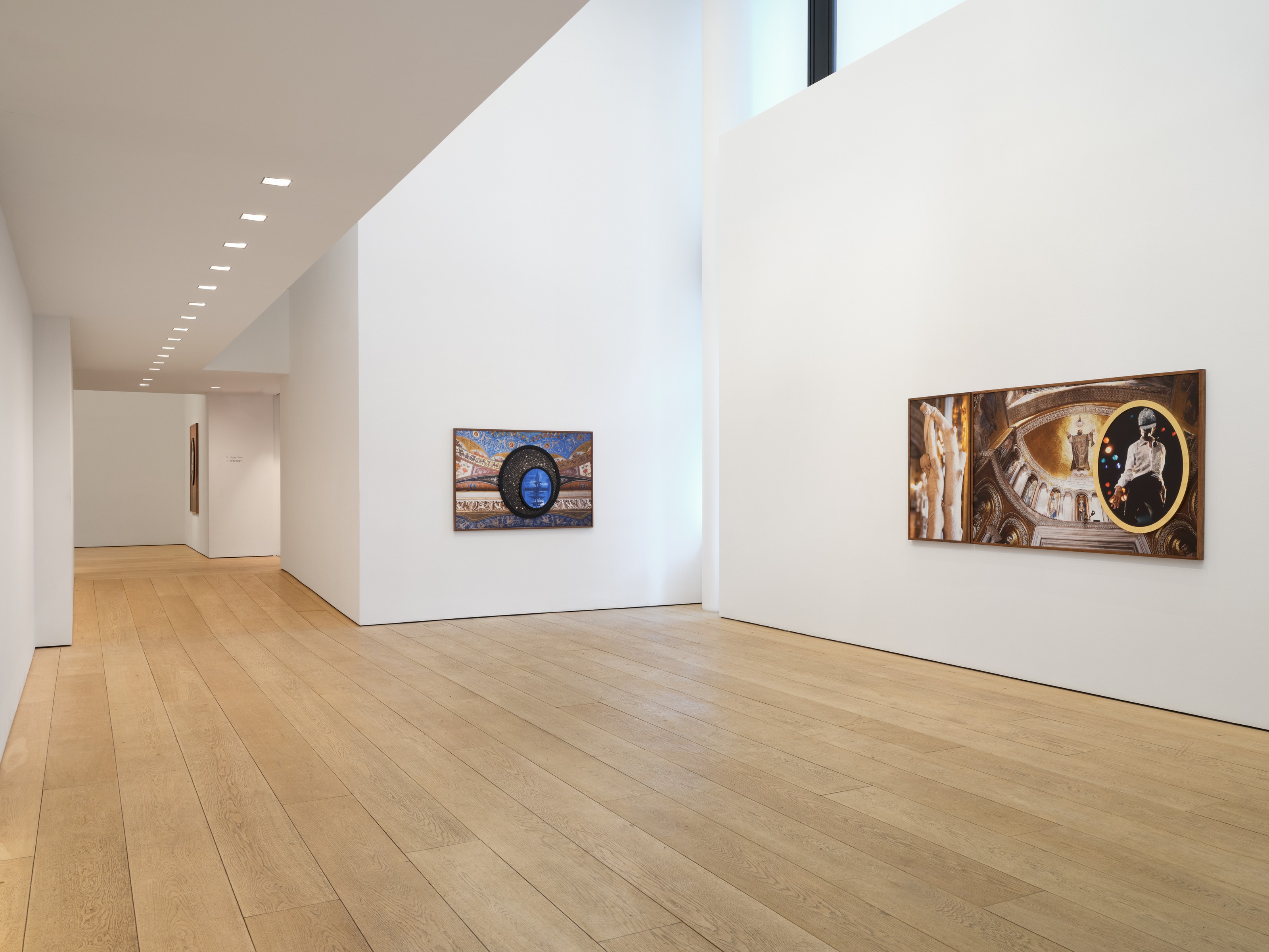 Installation view of Todd Gray at Lehmann Maupin New York