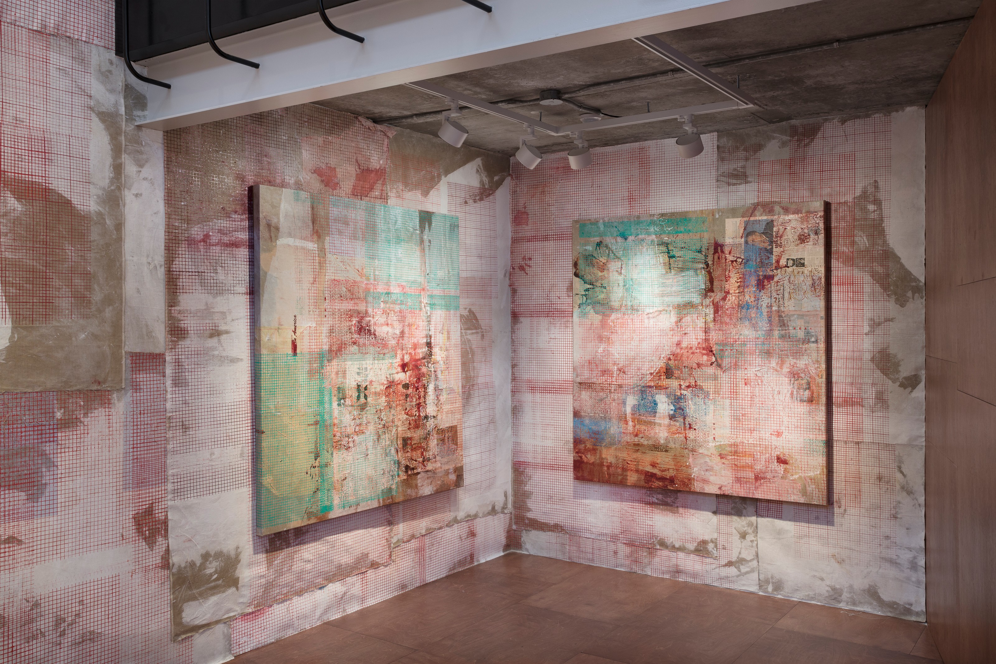 Installation view of Mandy El-Sayegh at Lehmann Maupin Seoul
