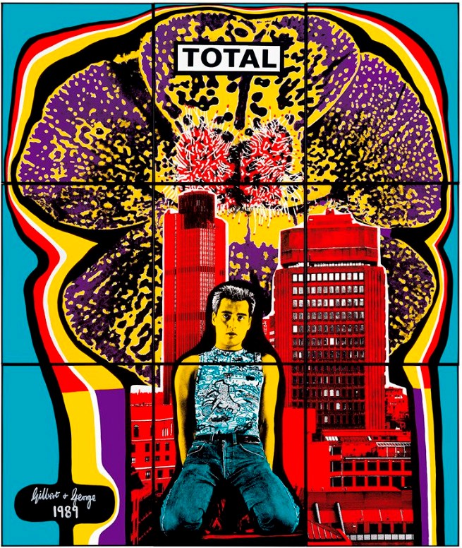 Wall work by Gilbert & George