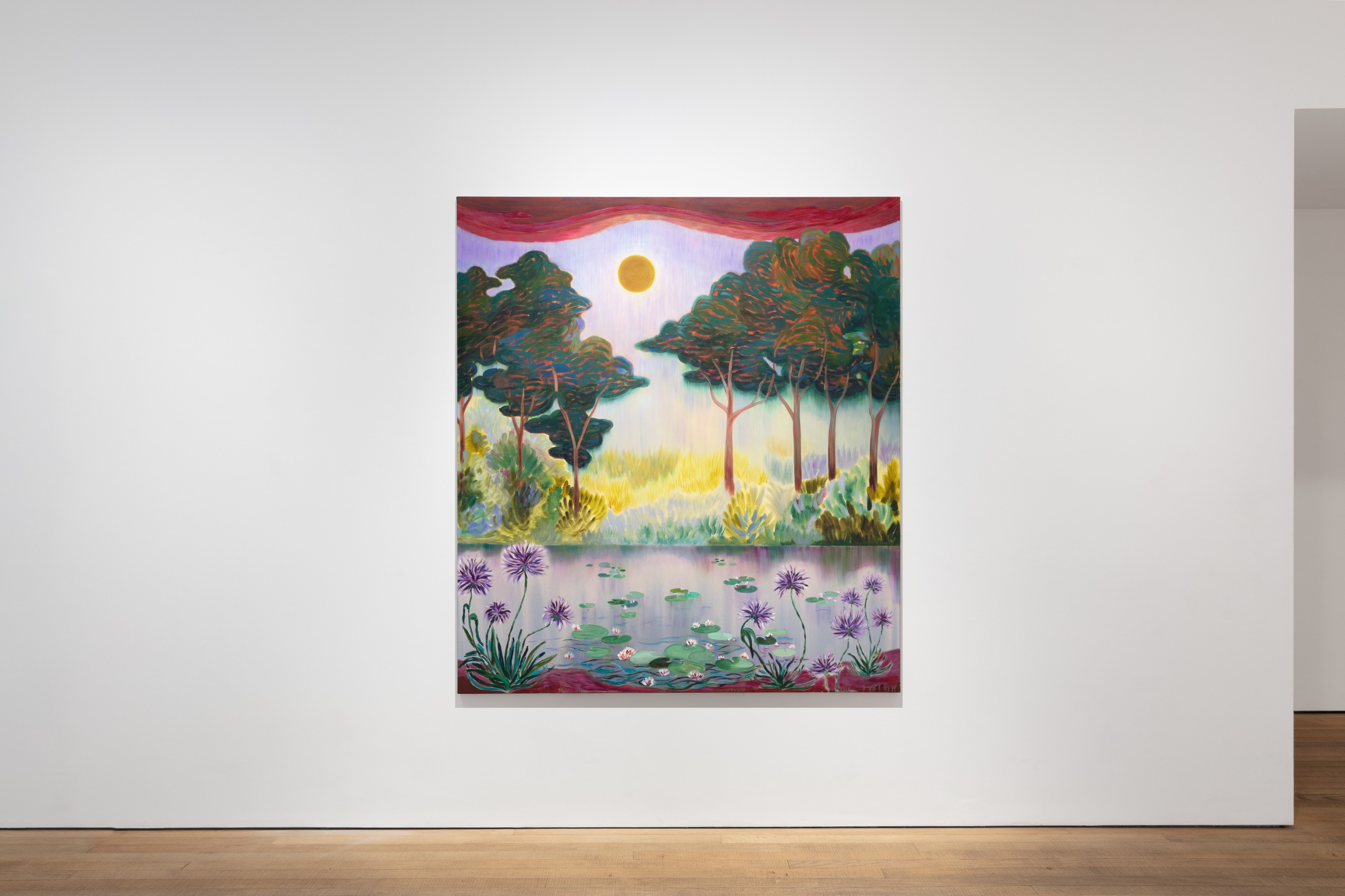 Installation view of Freya Douglas-Morris at Lehmann Maupin London