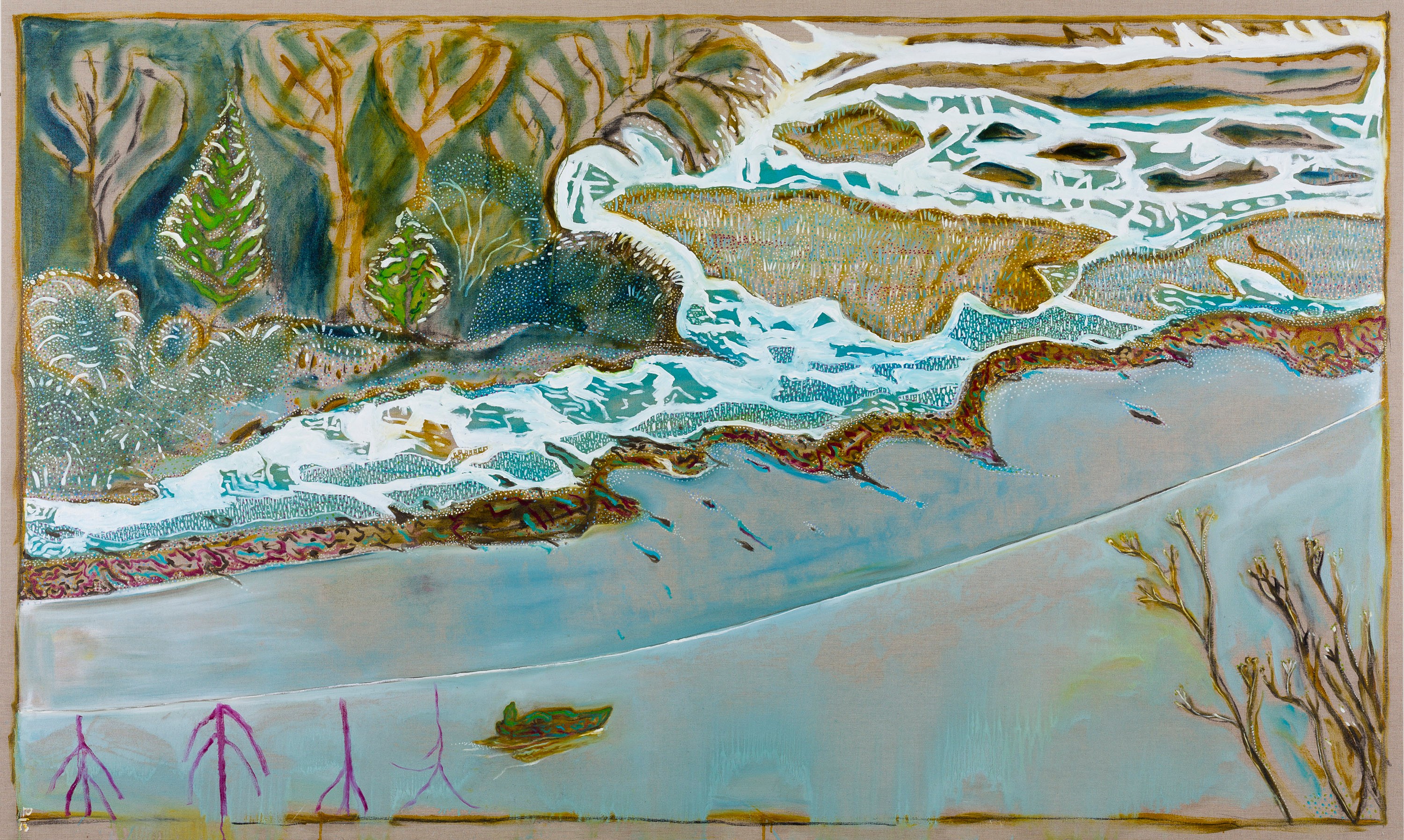 Painting by Billy Childish