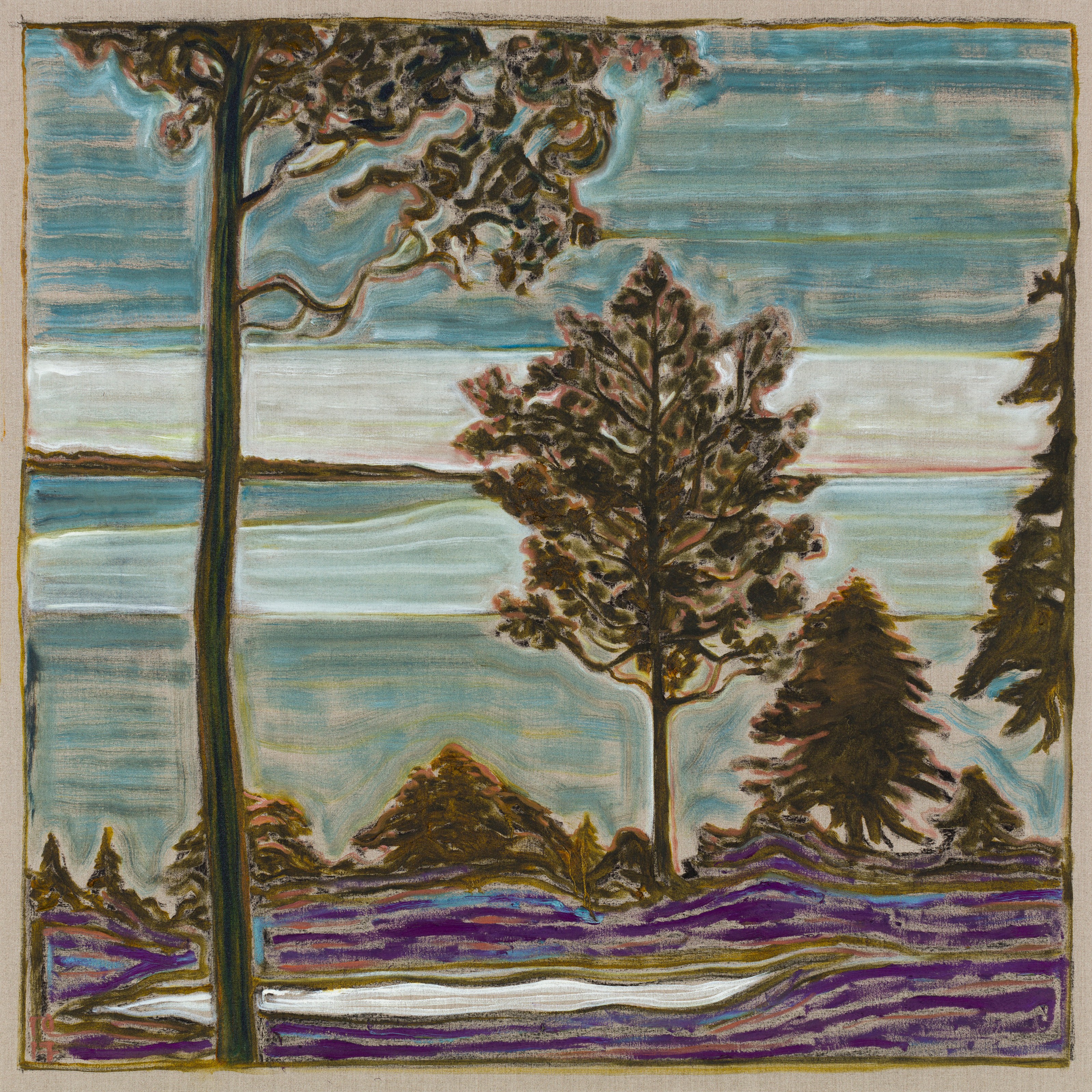 Painting by Billy Childish