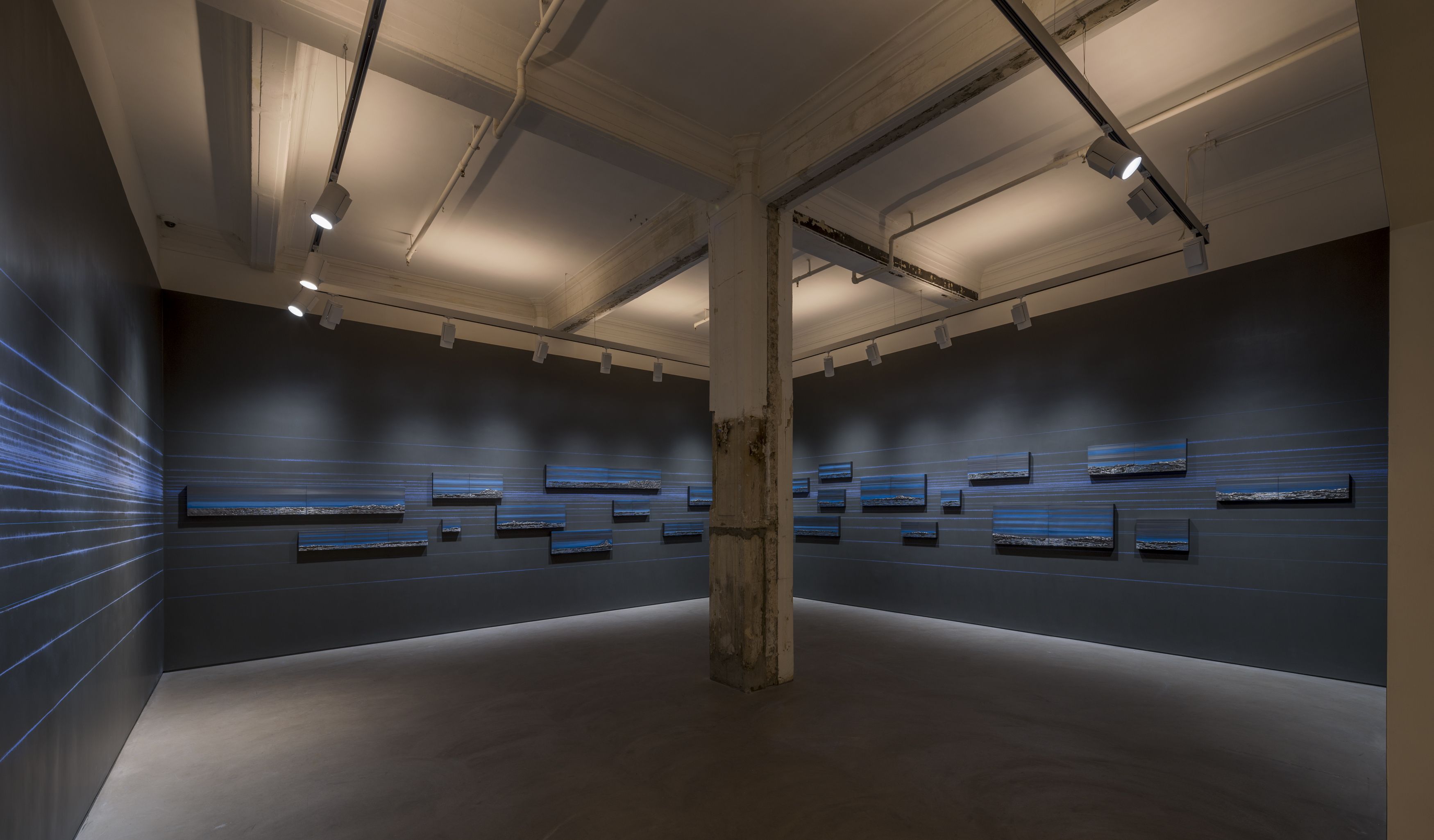 Installation view of Teresita Fernández at Lehmann Maupin Hong Kong