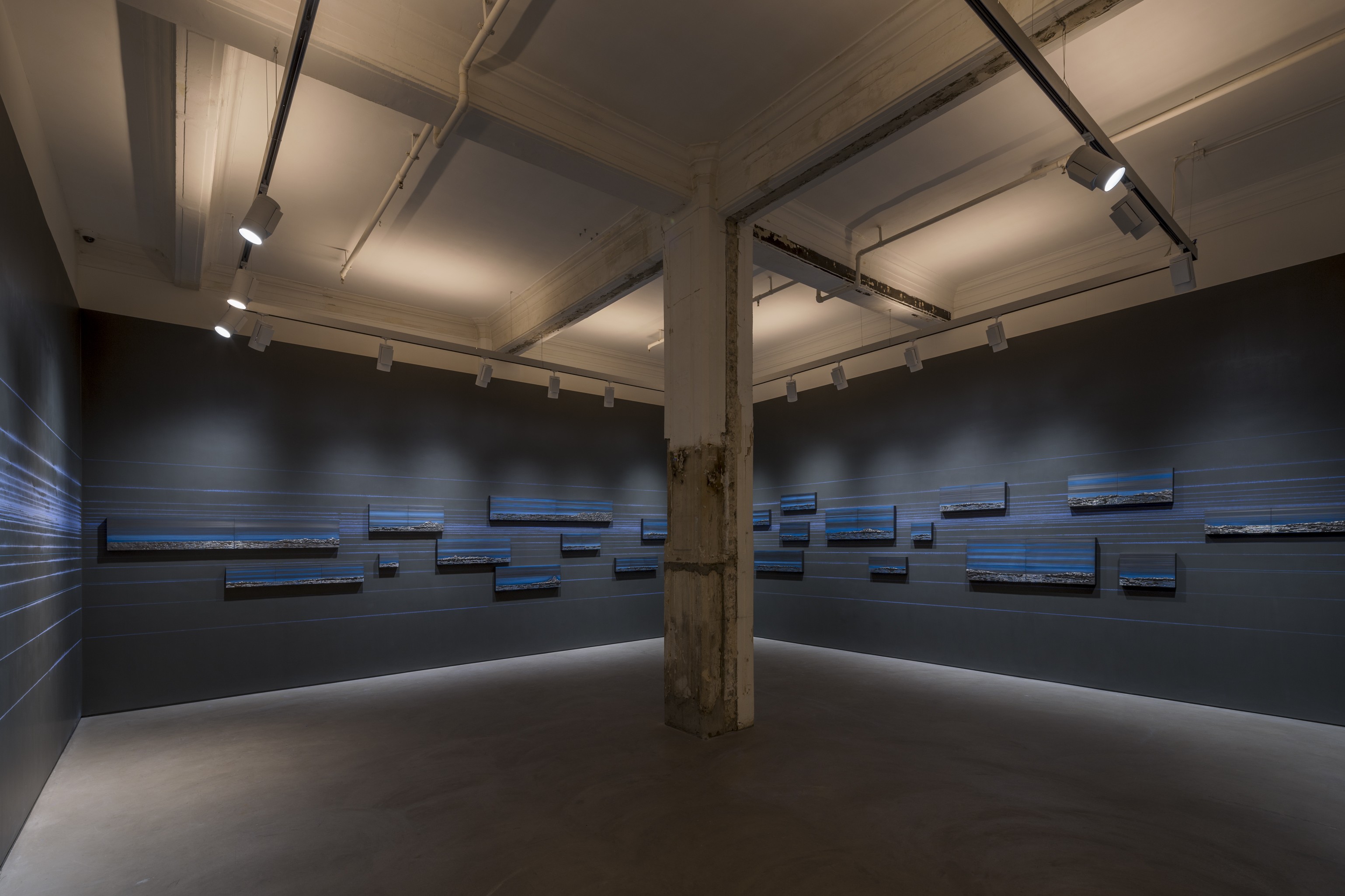 Installation view of Teresita Fernández at Lehmann Maupin Hong Kong