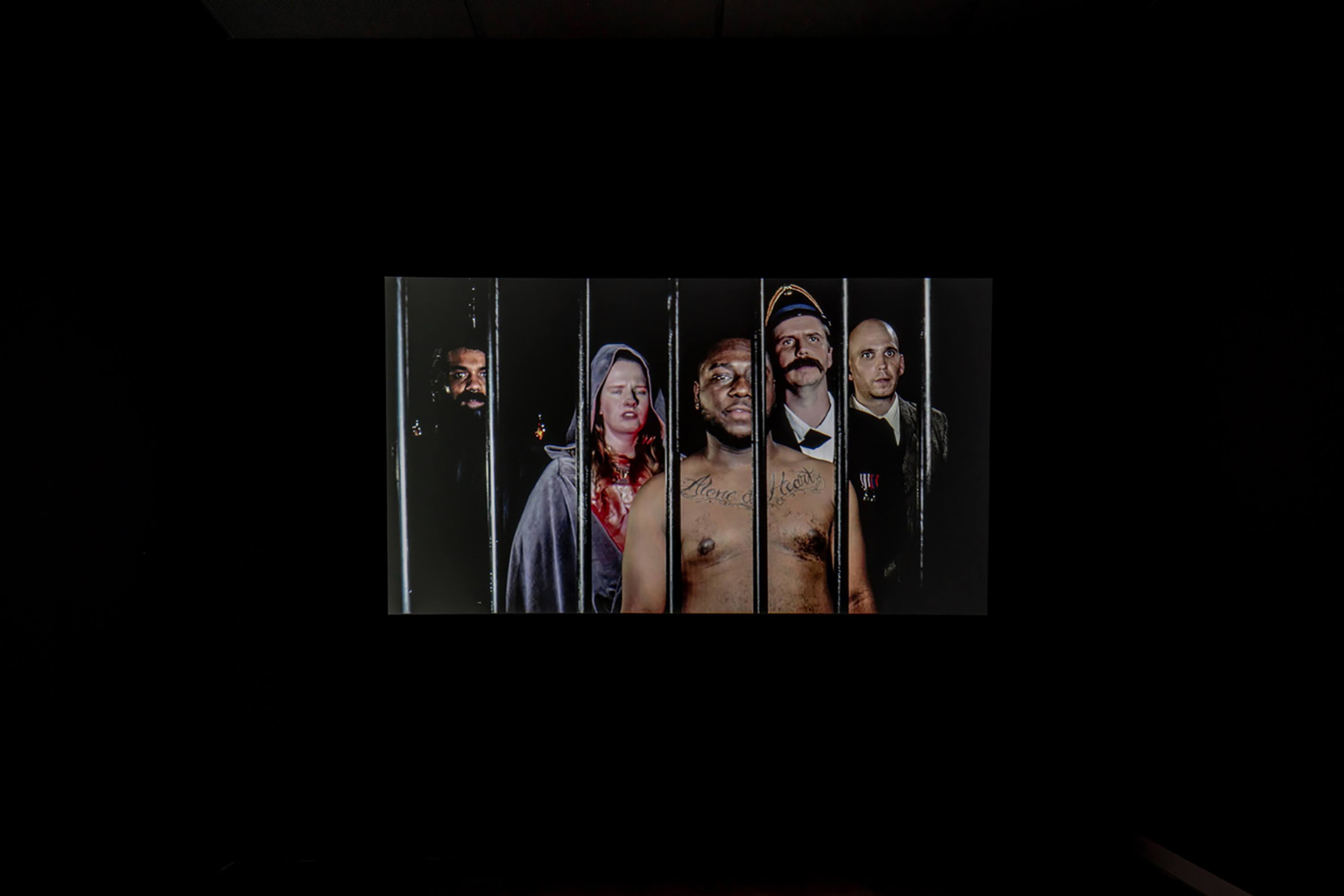 Projection by Tony Oursler